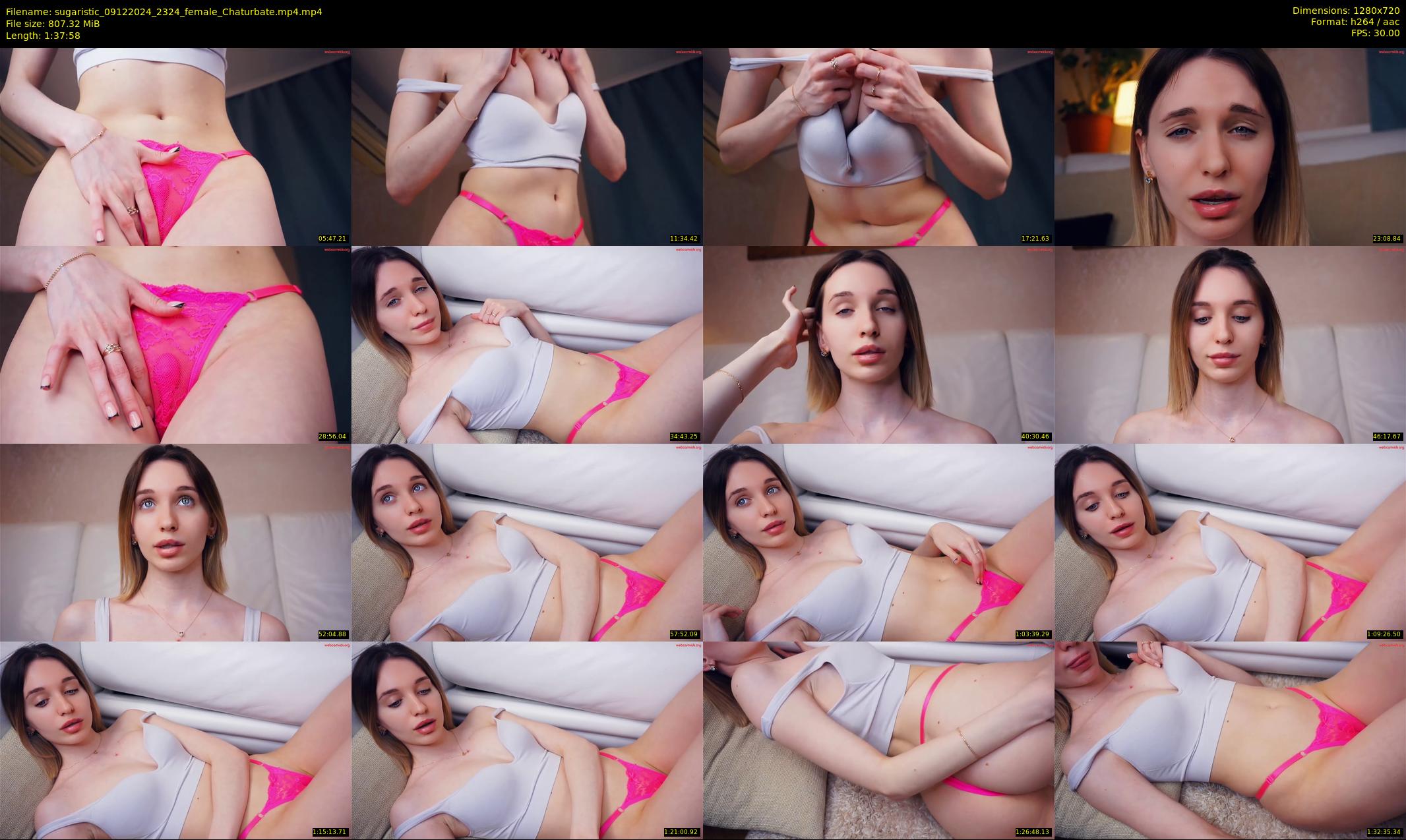 sugaristic — 98 minute Chaturbate female cam show recording, 720p, Dec 9, 2024