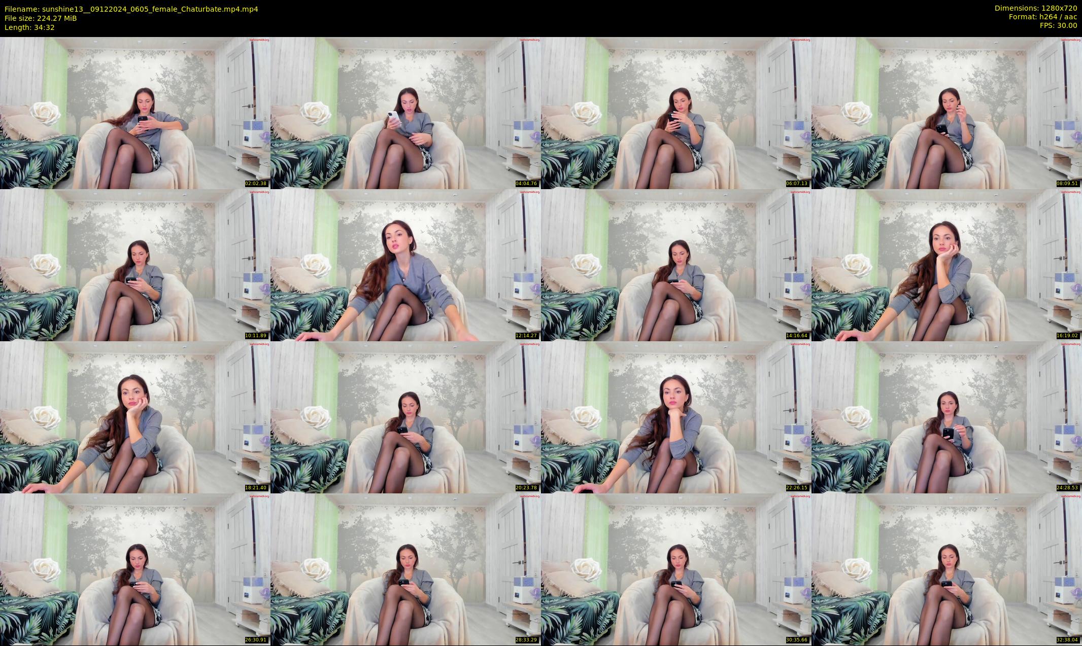 sunshine13_ — 35 minute Chaturbate female cam show recording, 720p, Dec 9, 2024