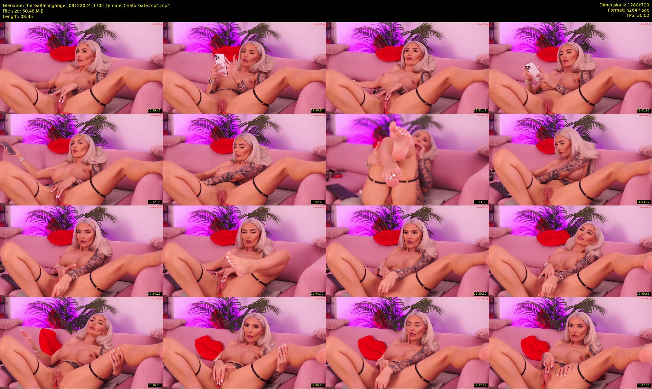 therealfallingangel — 9 minute Chaturbate female cam show recording, 720p, Dec 9, 2024