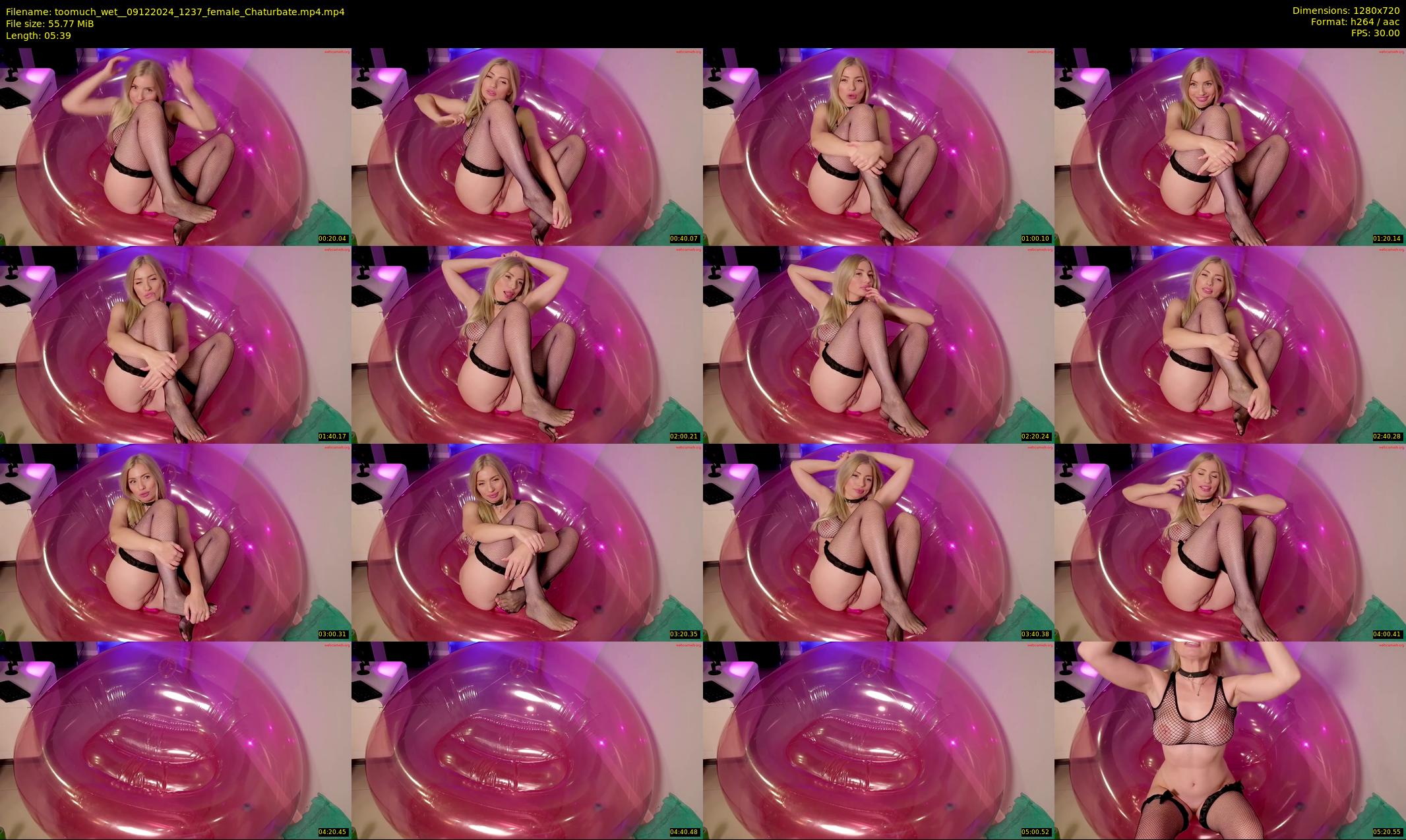 toomuch_wet_ — 6 minute Chaturbate female cam show recording, 720p, Dec 9, 2024
