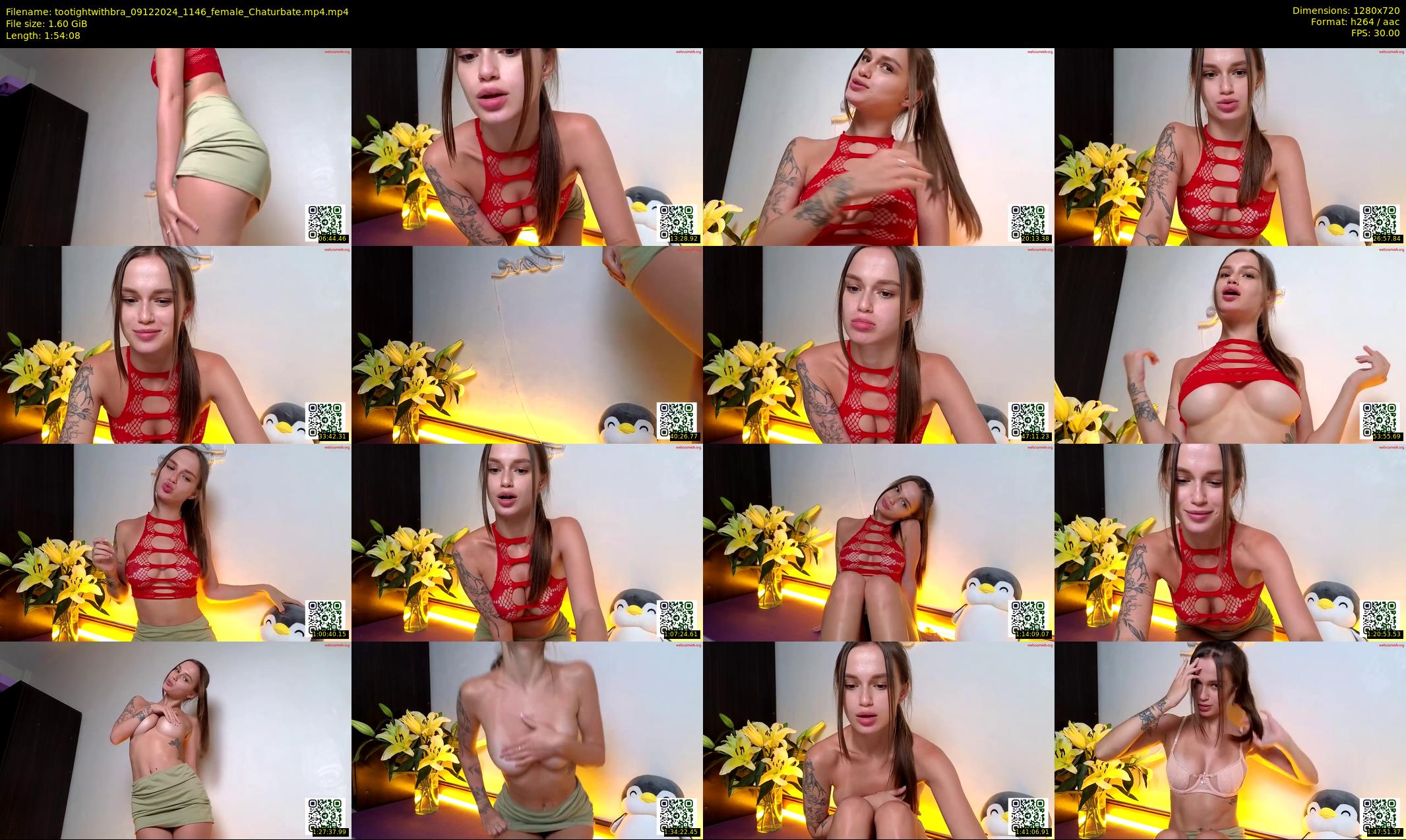 tootightwithbra — 115 minute Chaturbate female cam show recording, 720p, Dec 9, 2024