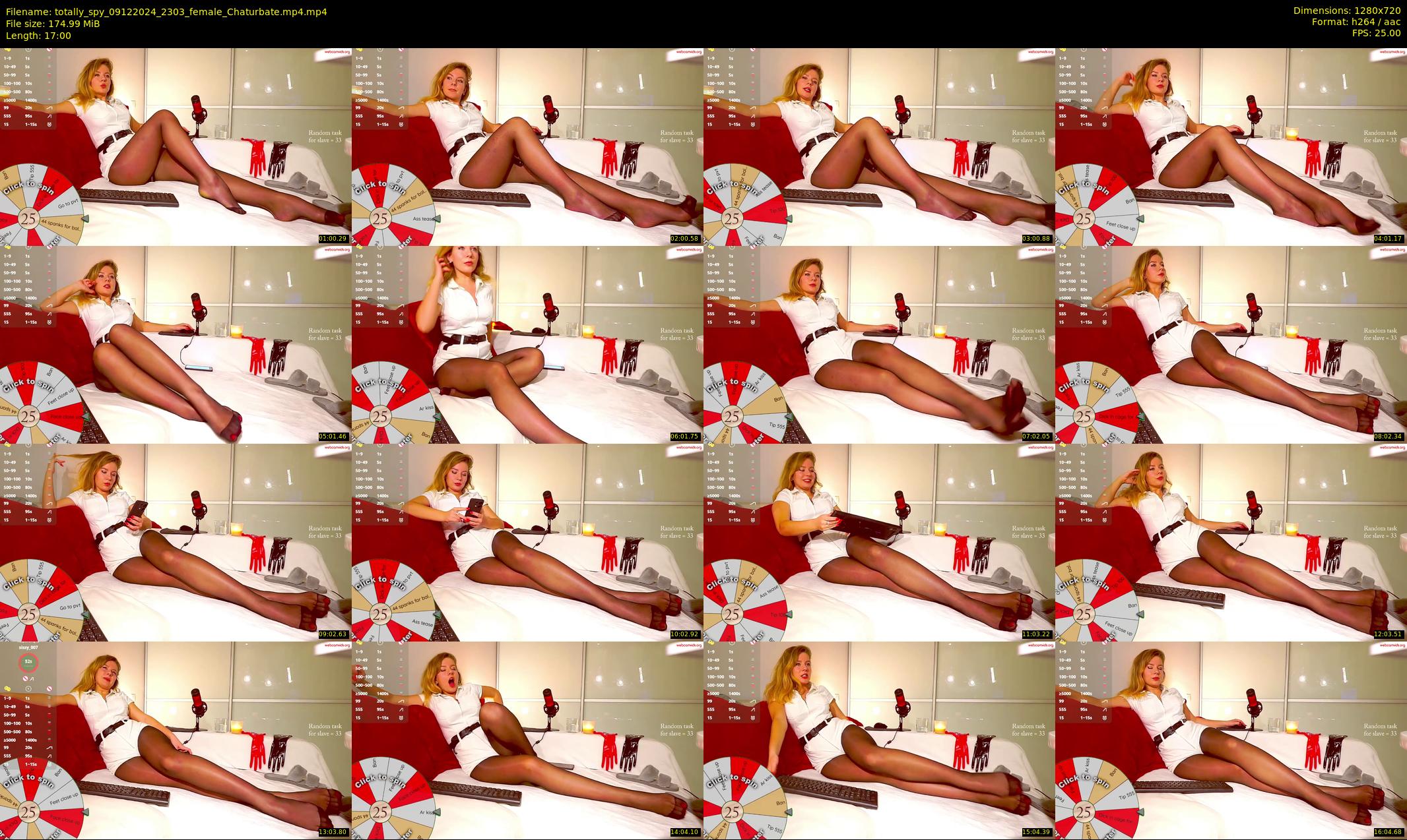 totally_spy — 17 minute Chaturbate female cam show recording, 720p, Dec 9, 2024