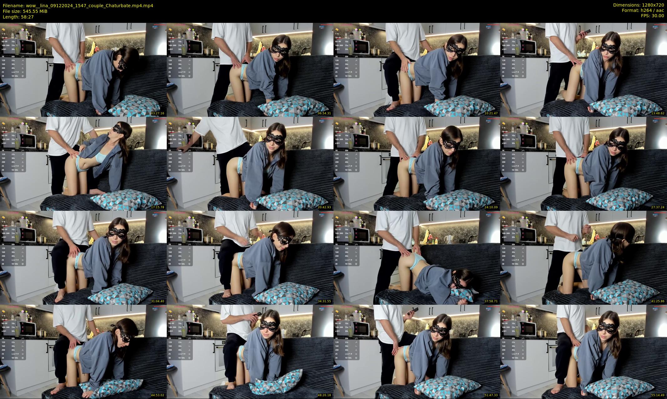 wow__lina — 59 minute Chaturbate couple cam show recording, 720p, Dec 9, 2024