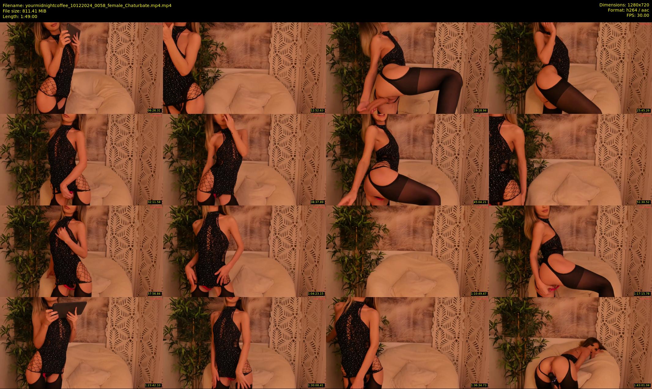 yourmidnightcoffee — 109 minute Chaturbate female cam show recording, 720p, Dec 10, 2024