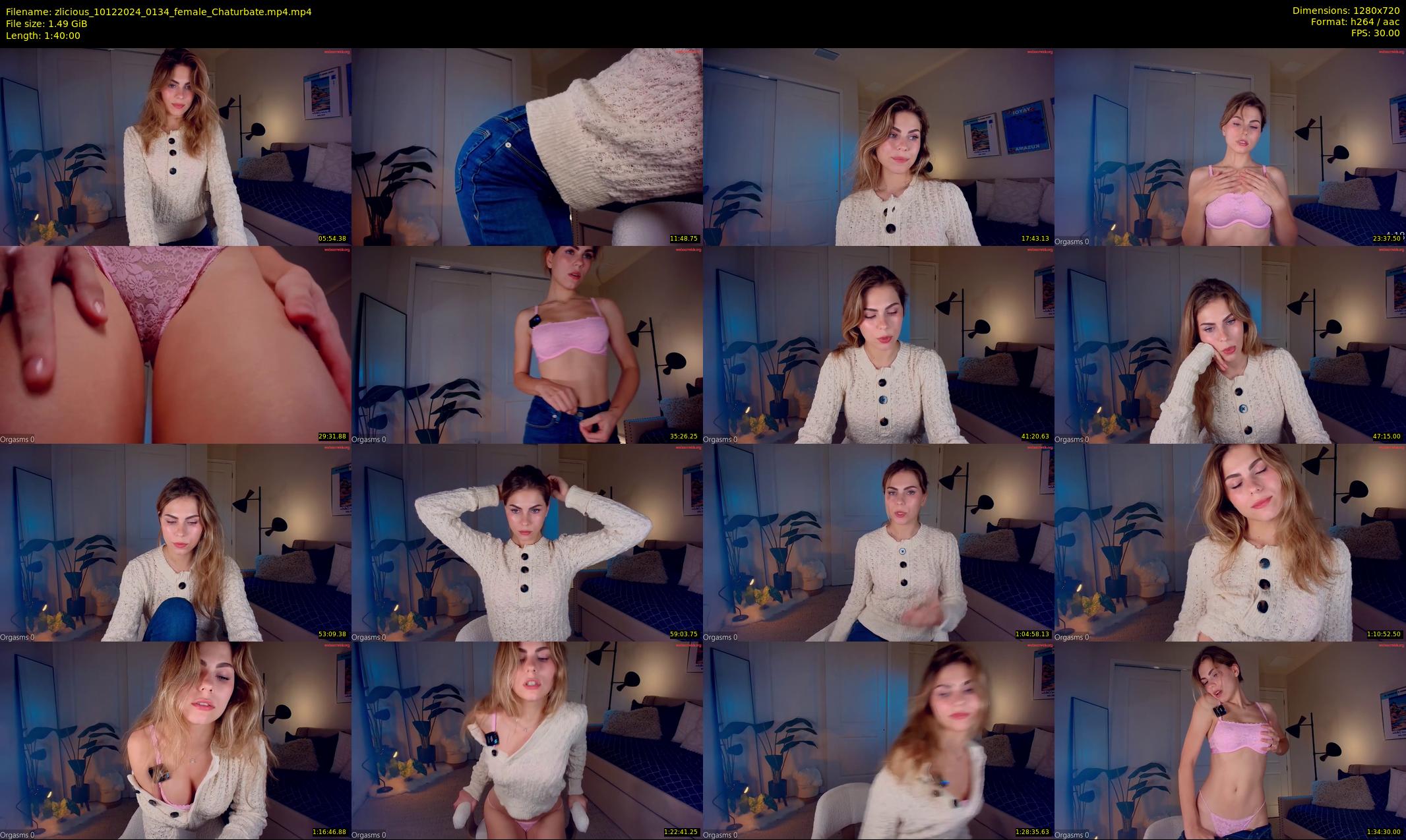 zlicious — 100 minute Chaturbate female cam show recording, 720p, Dec 10, 2024