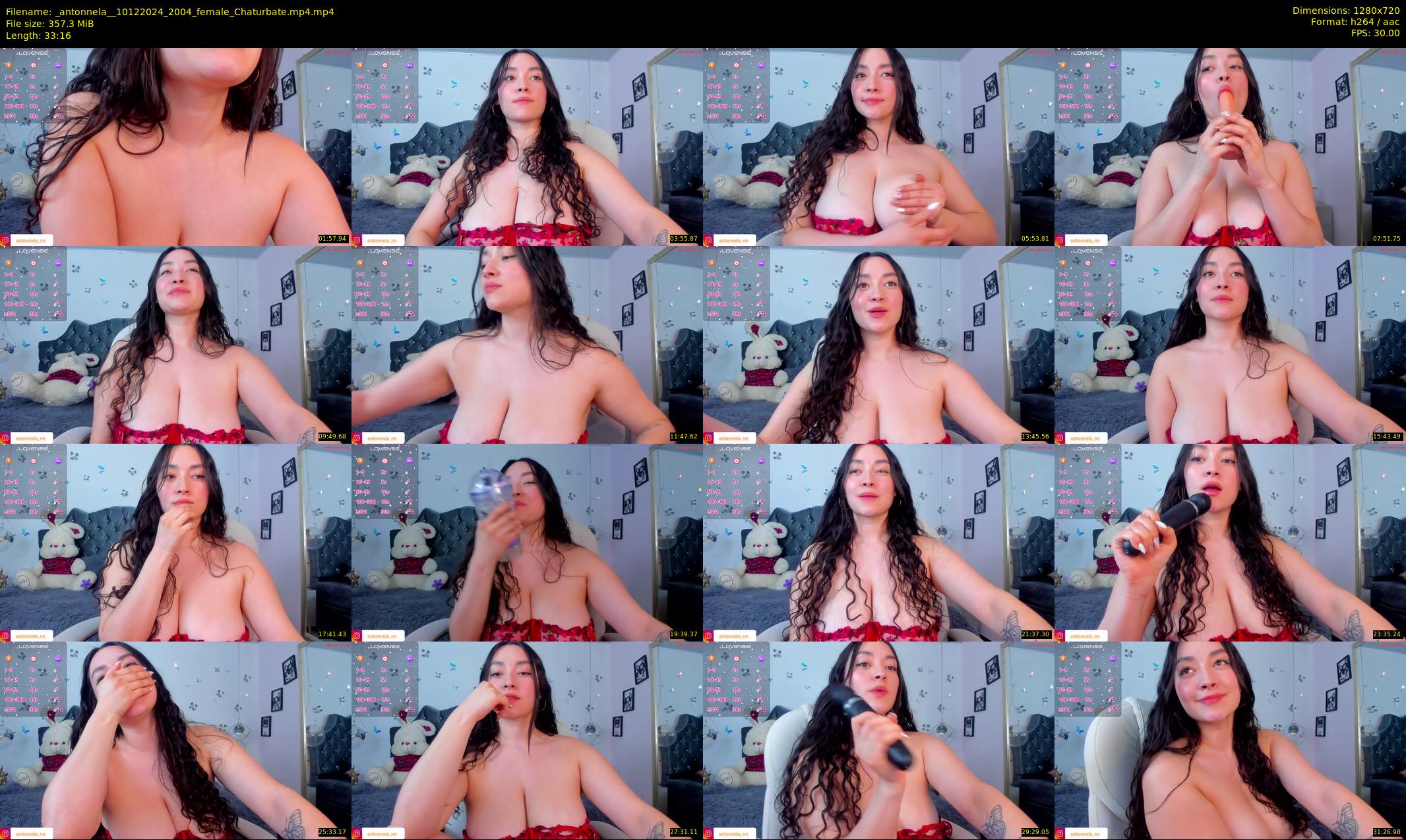 _antonnela_ — 34 minute Chaturbate female cam show recording, 720p, Dec 10, 2024