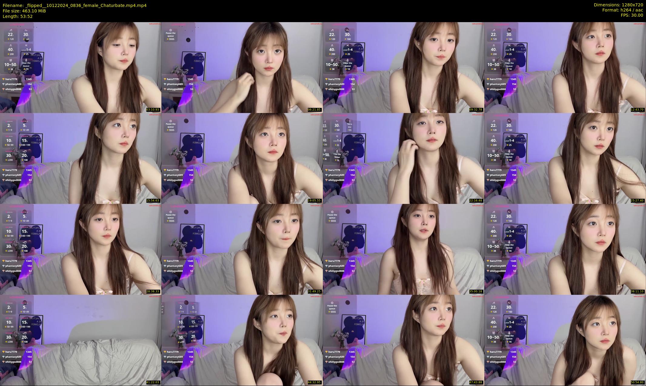 _flipped_ — 54 minute Chaturbate female cam show recording, 720p, Dec 10, 2024