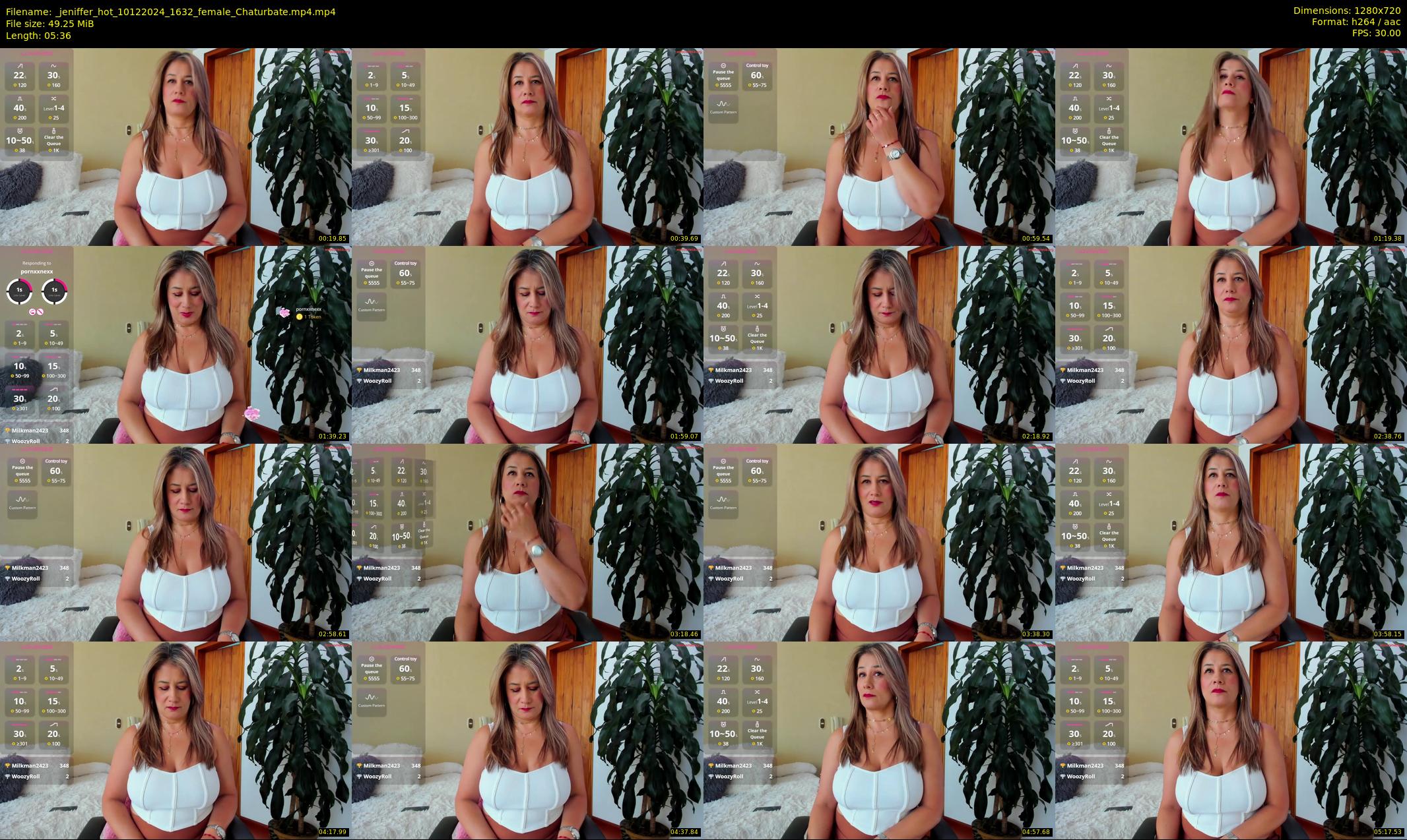 _jeniffer_hot — 6 minute Chaturbate female cam show recording, 720p, Dec 10, 2024