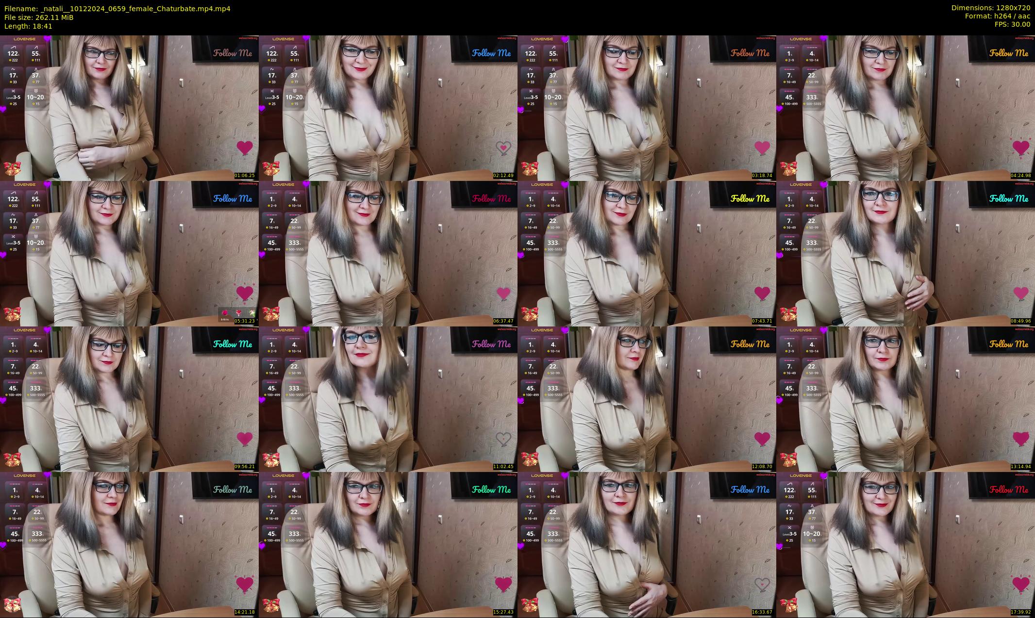 _natali_ — 19 minute Chaturbate female cam show recording, 720p, Dec 10, 2024