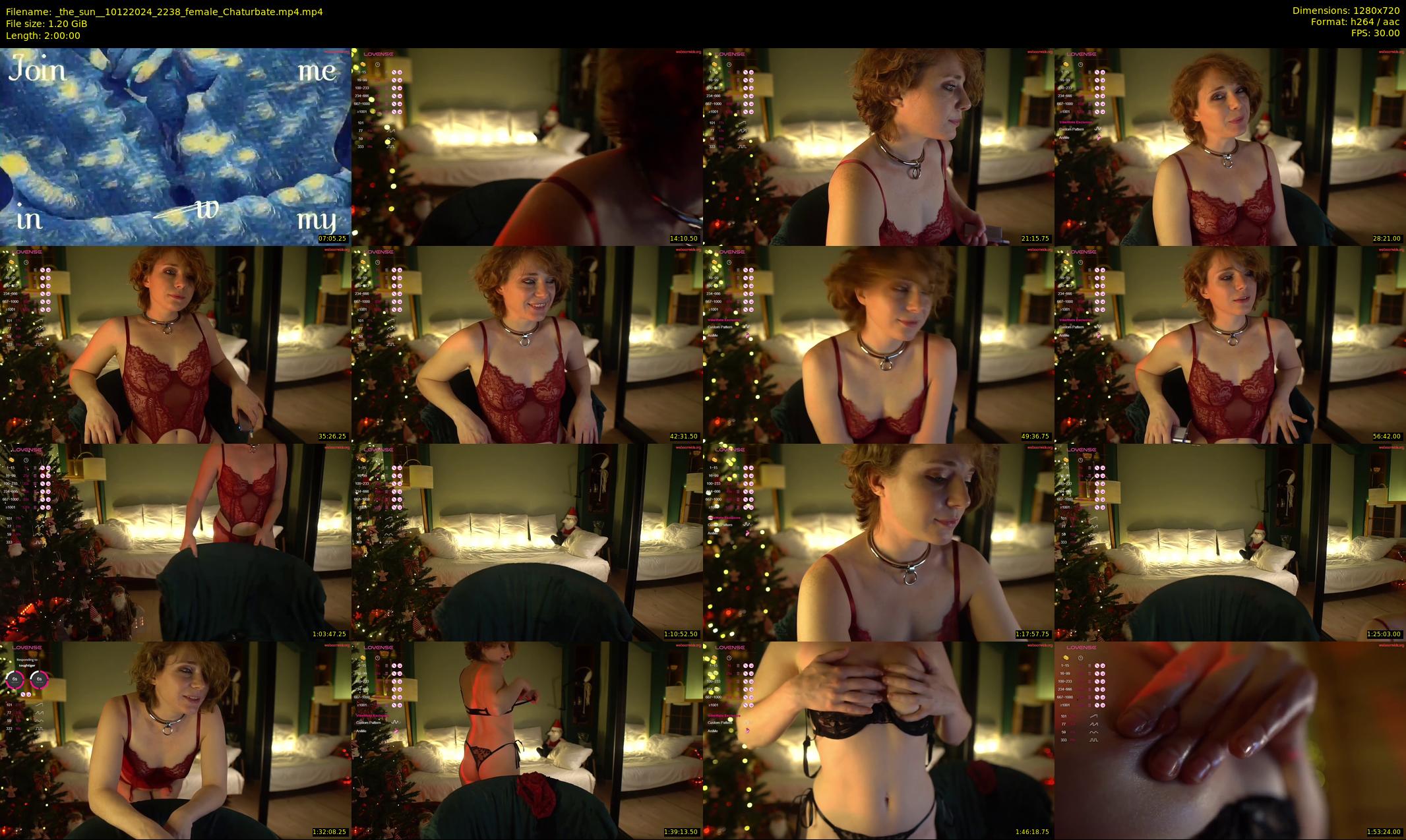 _the_sun_ — 120 minute Chaturbate female cam show recording, 720p, Dec 10, 2024