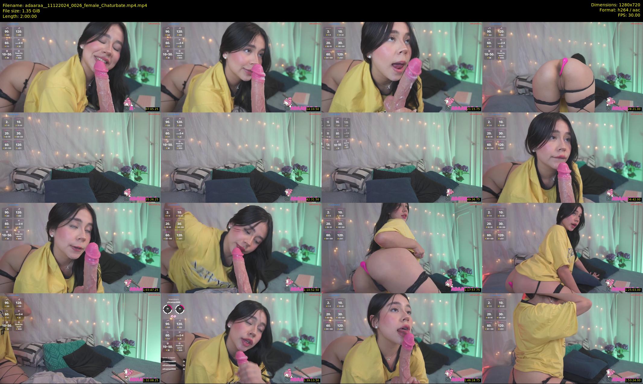 adaaraa_ — 120 minute Chaturbate female cam show recording, 720p, Dec 11, 2024