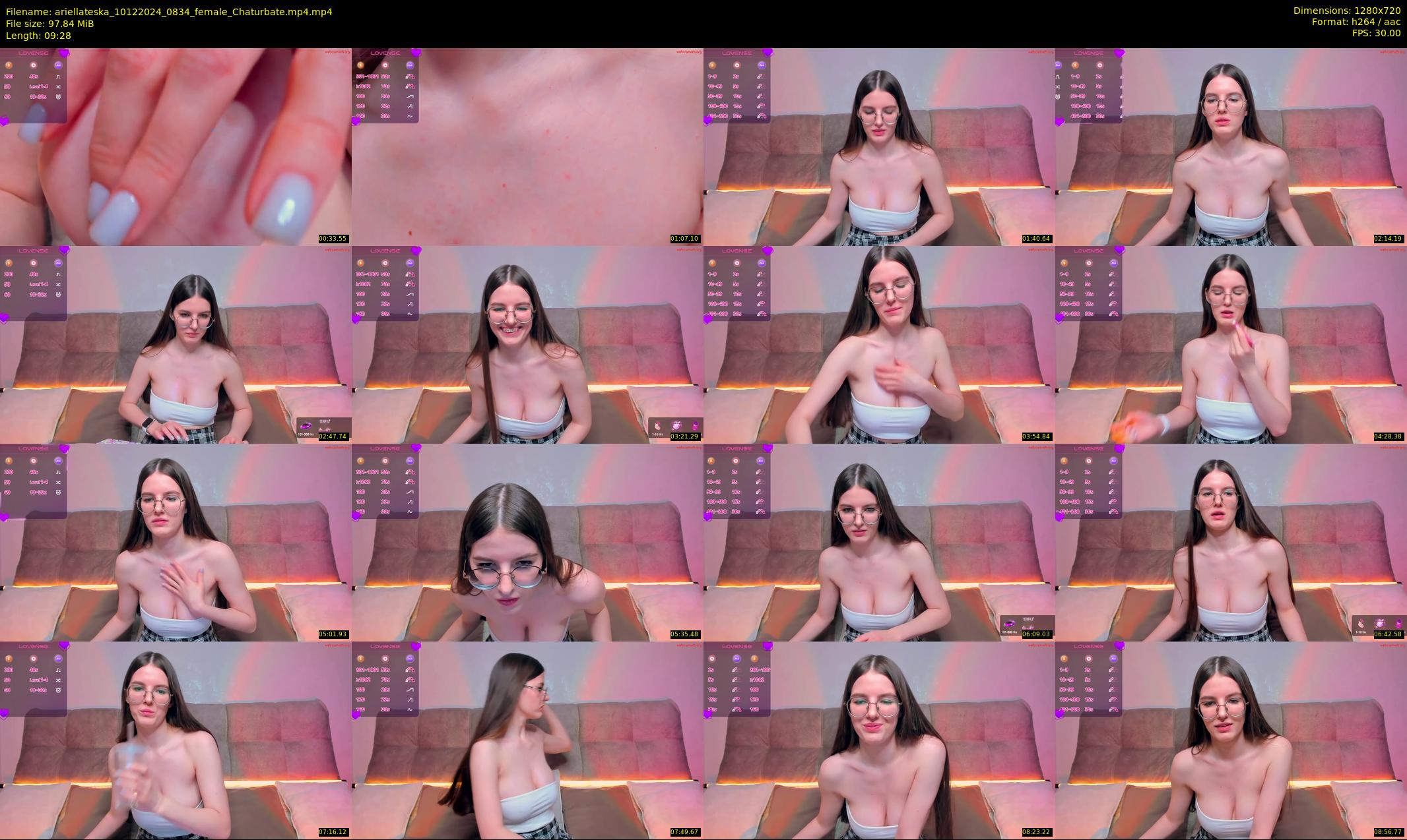 ariellateska — 10 minute Chaturbate female cam show recording, 720p, Dec 10, 2024