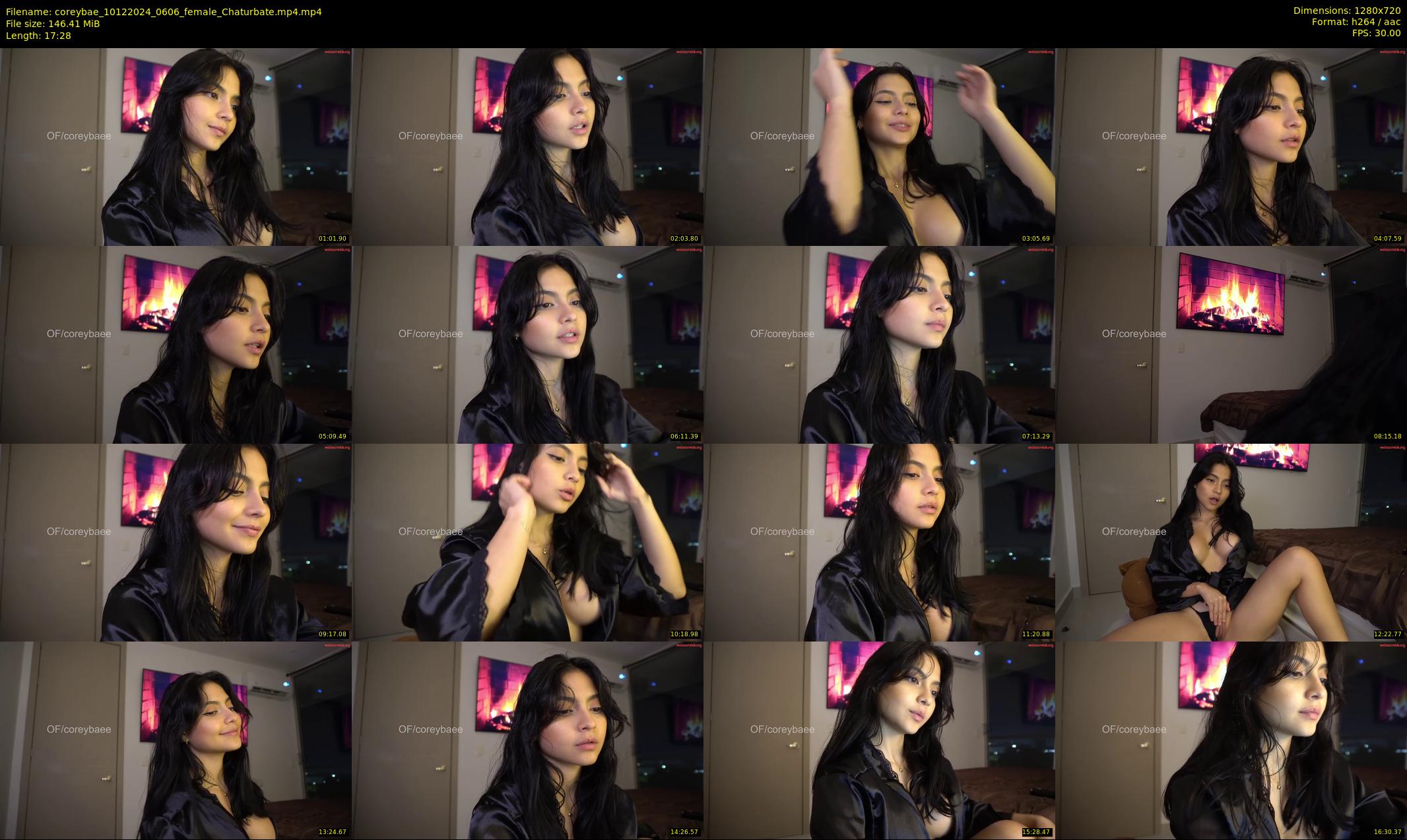 coreybae — 18 minute Chaturbate female cam show recording, 720p, Dec 10, 2024