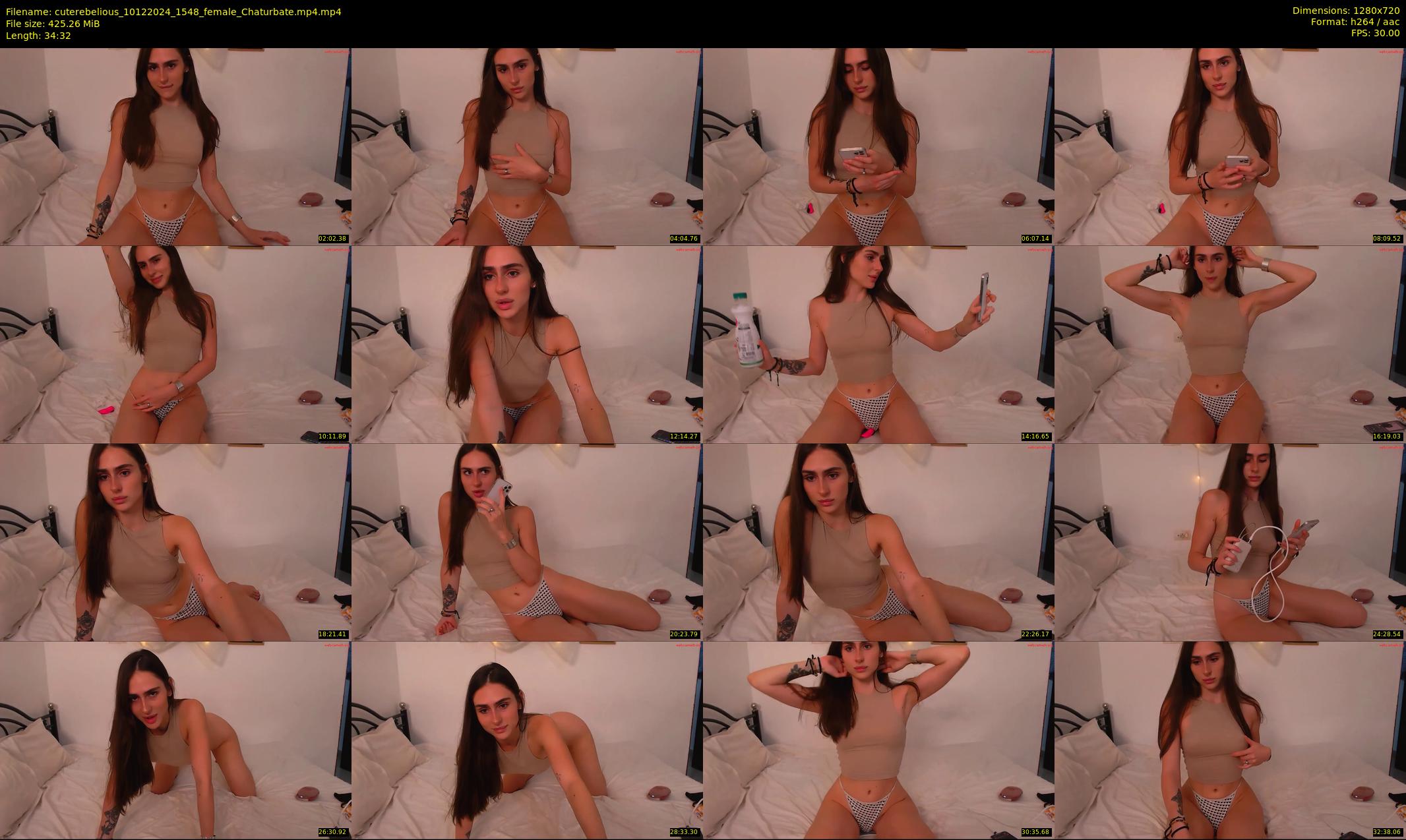 cuterebelious — 35 minute Chaturbate female cam show recording, 720p, Dec 10, 2024