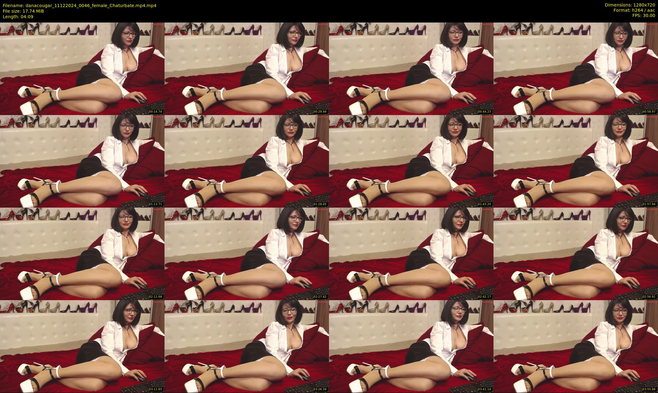 danacougar — 5 minute Chaturbate female cam show recording, 720p, Dec 11, 2024