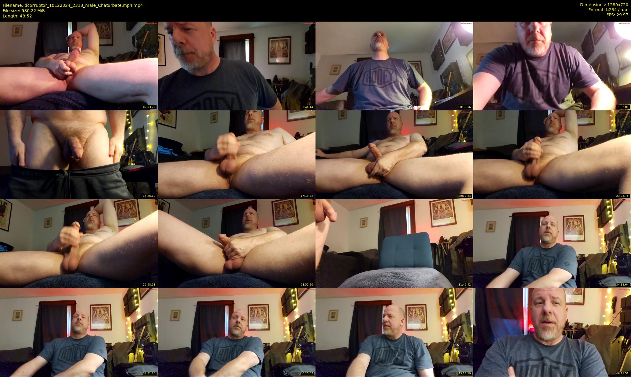 dcorruptor — 49 minute Chaturbate male cam show recording, 720p, Dec 10, 2024