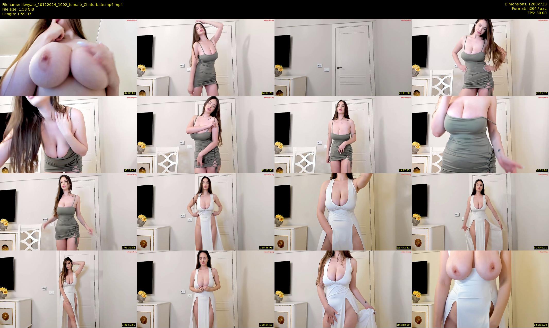 devyale — 120 minute Chaturbate female cam show recording, 720p, Dec 10, 2024