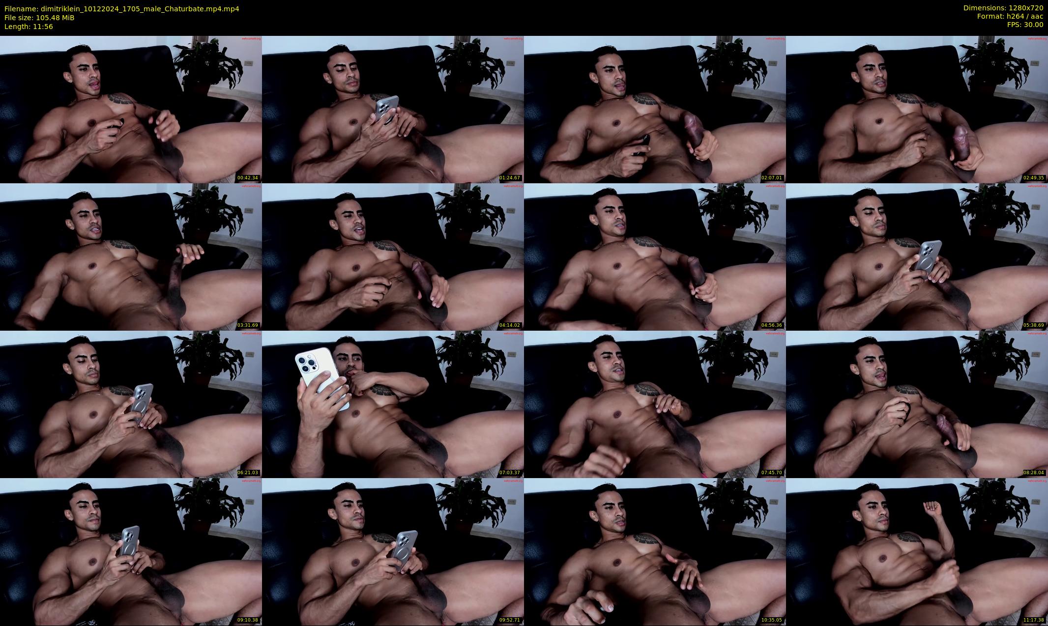 dimitriklein — 12 minute Chaturbate male cam show recording, 720p, Dec 10, 2024