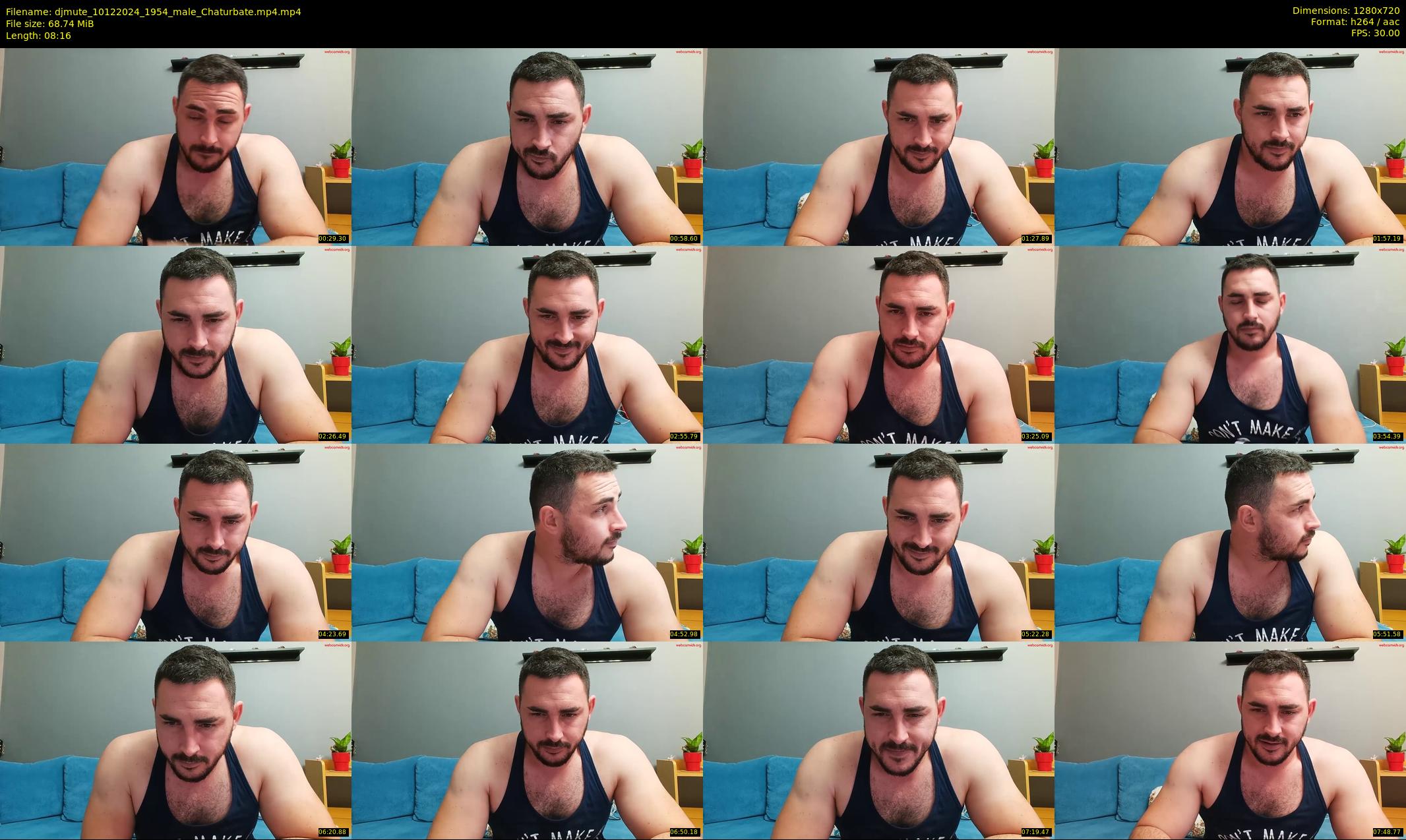 djmute — 9 minute Chaturbate male cam show recording, 720p, Dec 10, 2024
