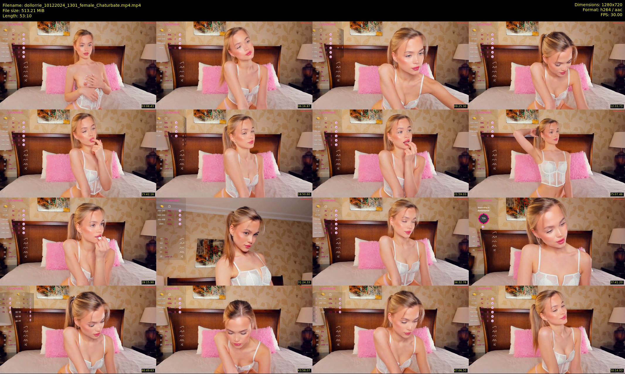 dollorrie — 54 minute Chaturbate couple cam show recording, 720p, Dec 10, 2024