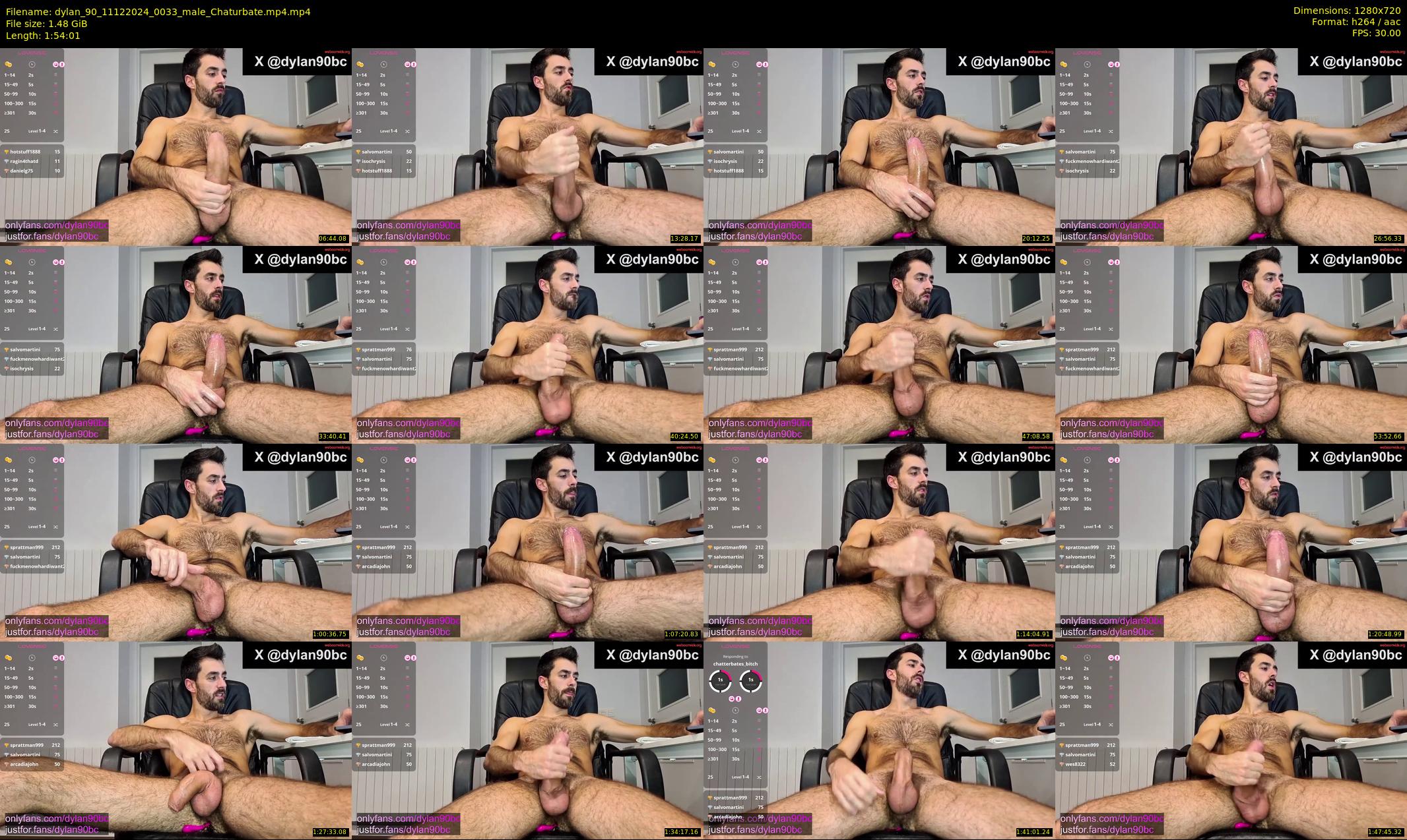 dylan_90 — 115 minute Chaturbate male cam show recording, 720p, Dec 11, 2024