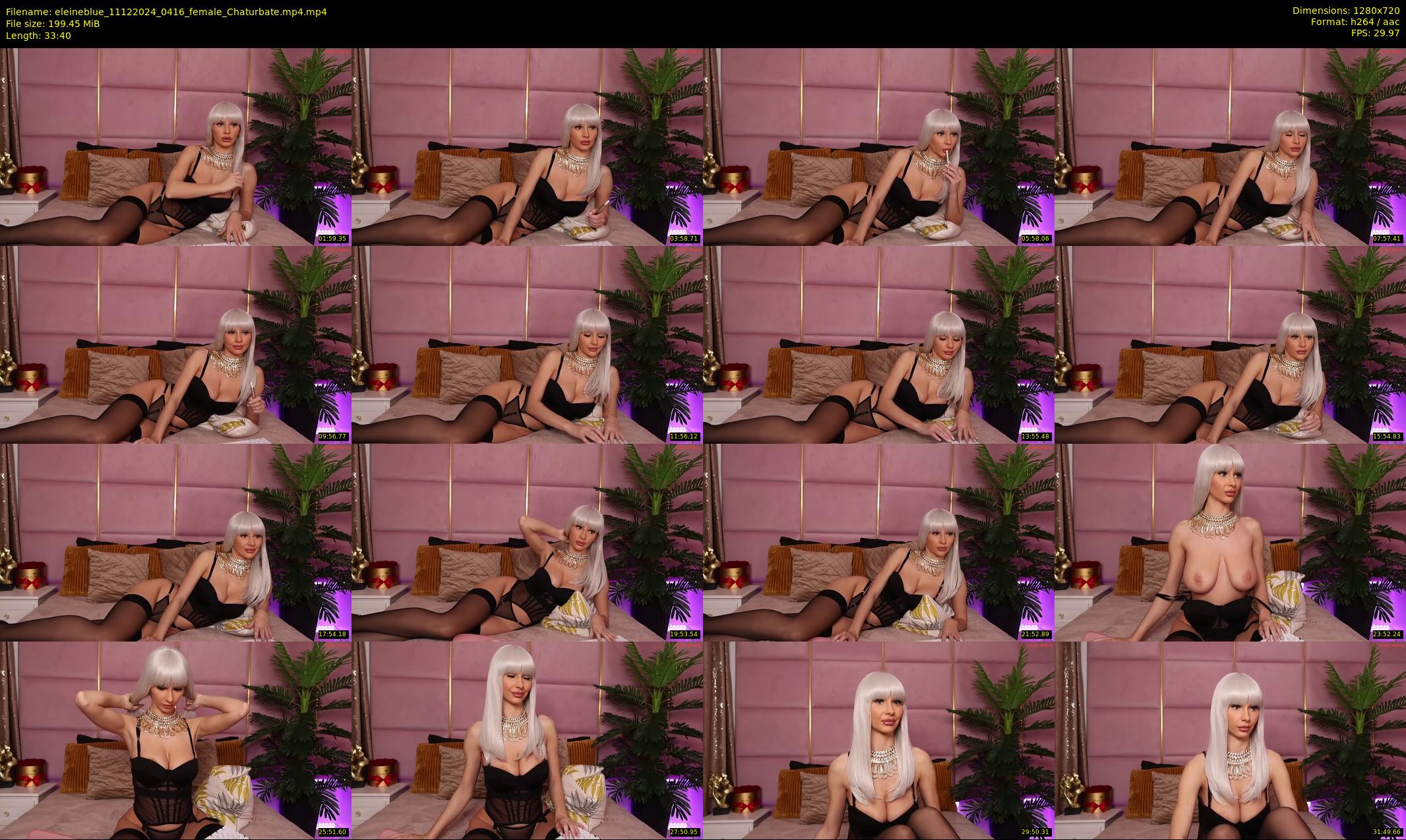eleineblue — 34 minute Chaturbate female cam show recording, 720p, Dec 11, 2024
