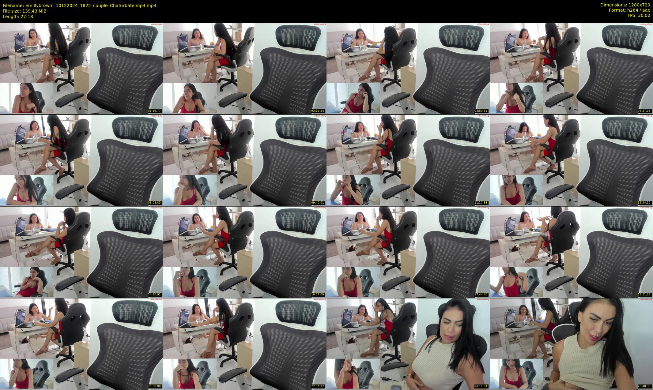 emillybrowm — 28 minute Chaturbate couple cam show recording, 720p, Dec 10, 2024