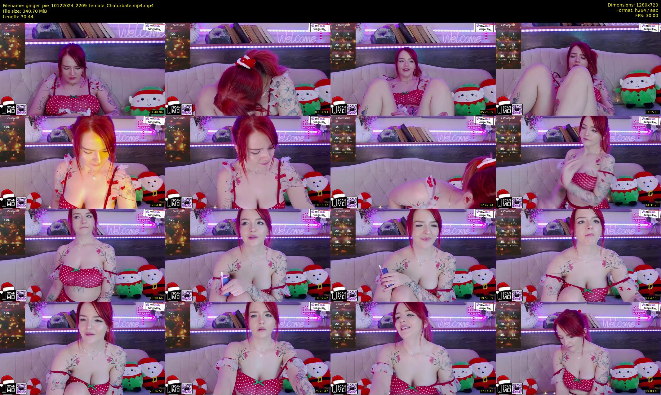 ginger_pie — 31 minute Chaturbate female cam show recording, 720p, Dec 10, 2024
