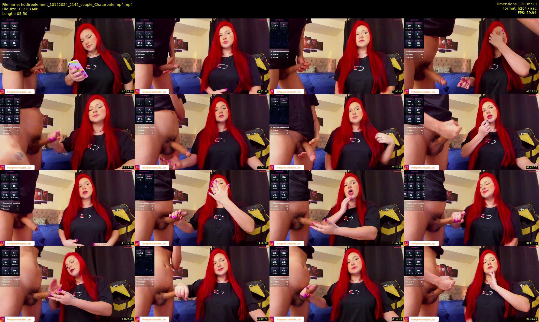 hotfireelement — 6 minute Chaturbate couple cam show recording, 720p, Dec 10, 2024