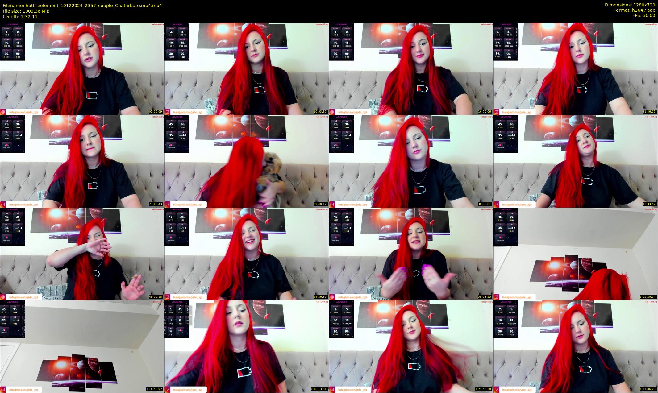 hotfireelement — 93 minute Chaturbate couple cam show recording, 720p, Dec 10, 2024