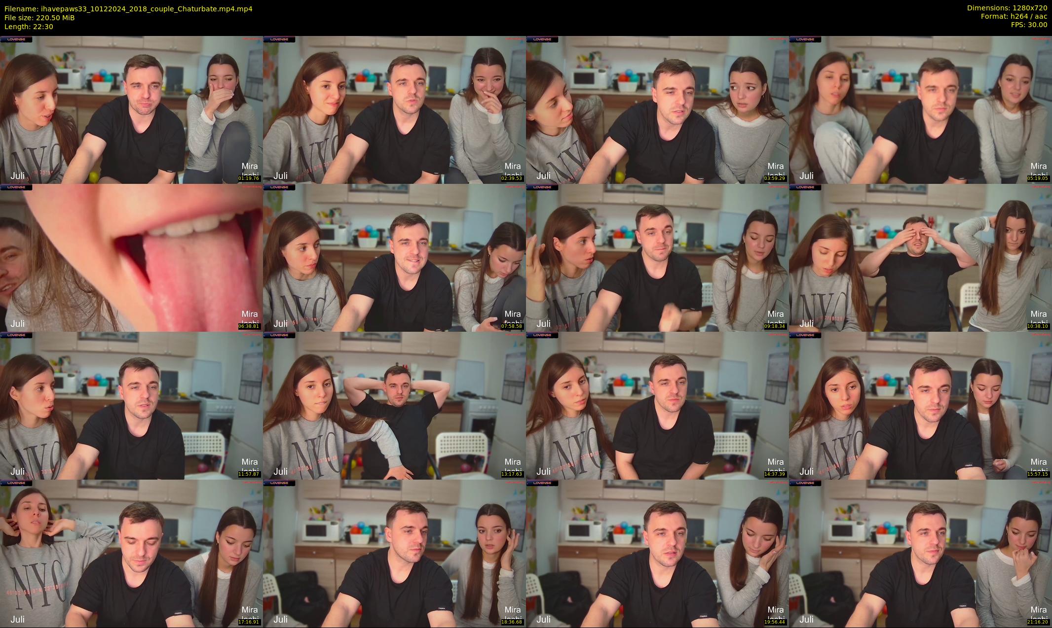 ihavepaws33 — 23 minute Chaturbate couple cam show recording, 720p, Dec 10, 2024