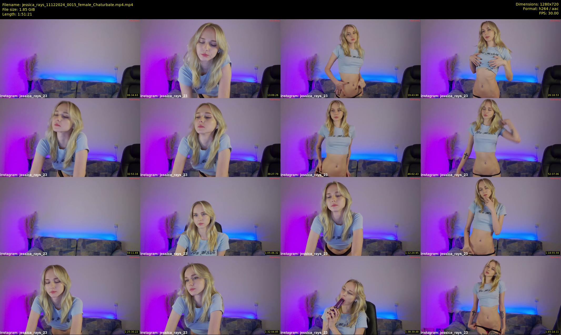 jessica_rays — 112 minute Chaturbate couple cam show recording, 720p, Dec 11, 2024