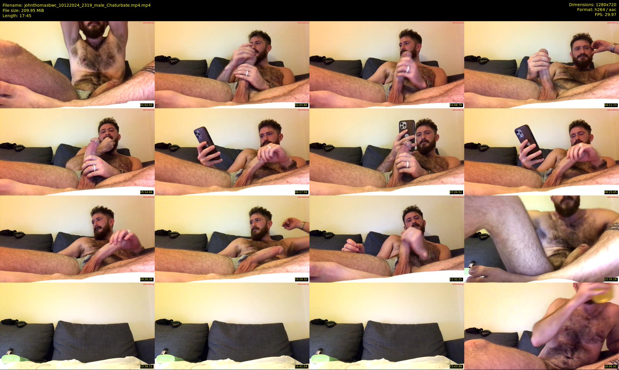 johnthomasbwc — 18 minute Chaturbate male cam show recording, 720p, Dec 10, 2024