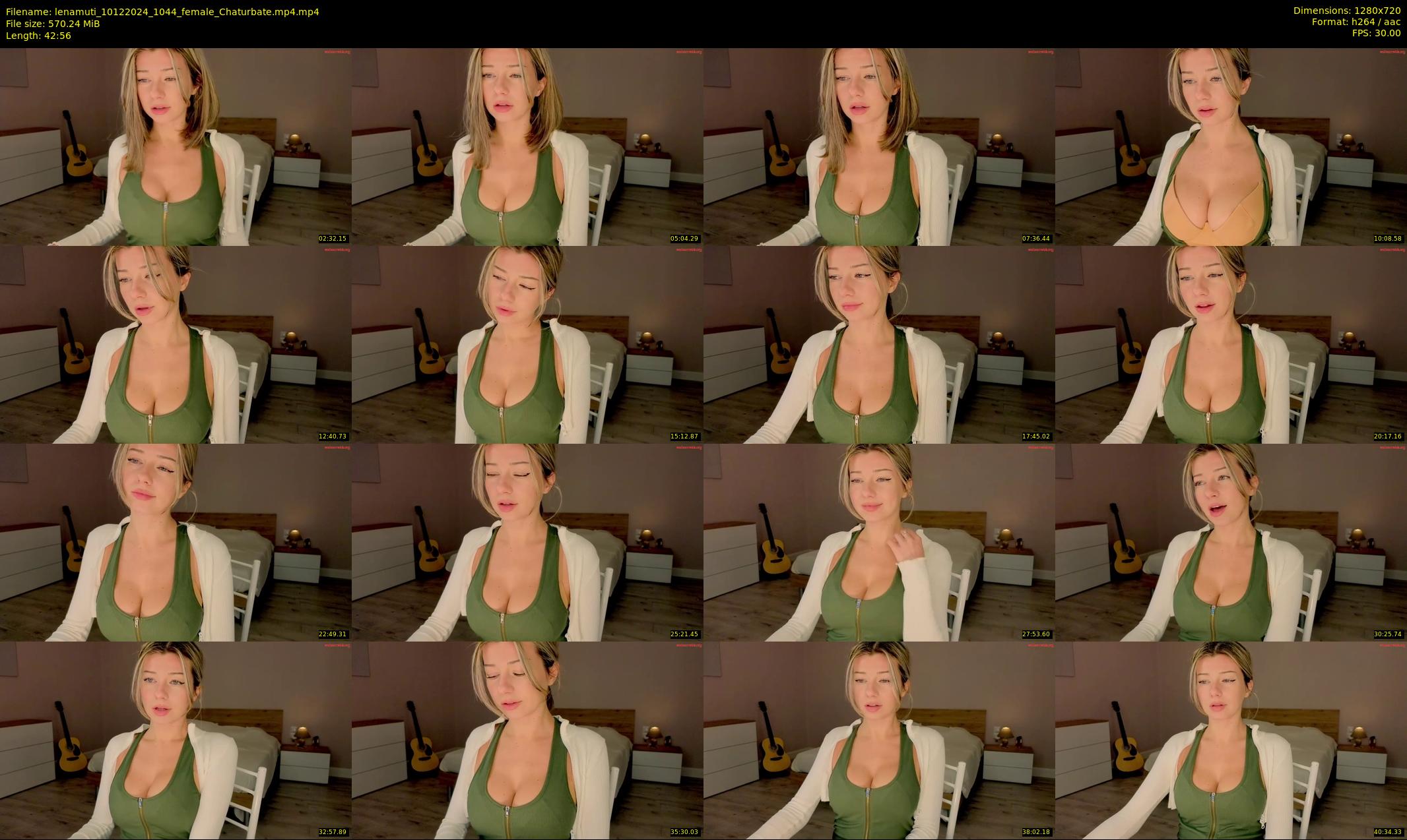 lenamuti — 43 minute Chaturbate female cam show recording, 720p, Dec 10, 2024