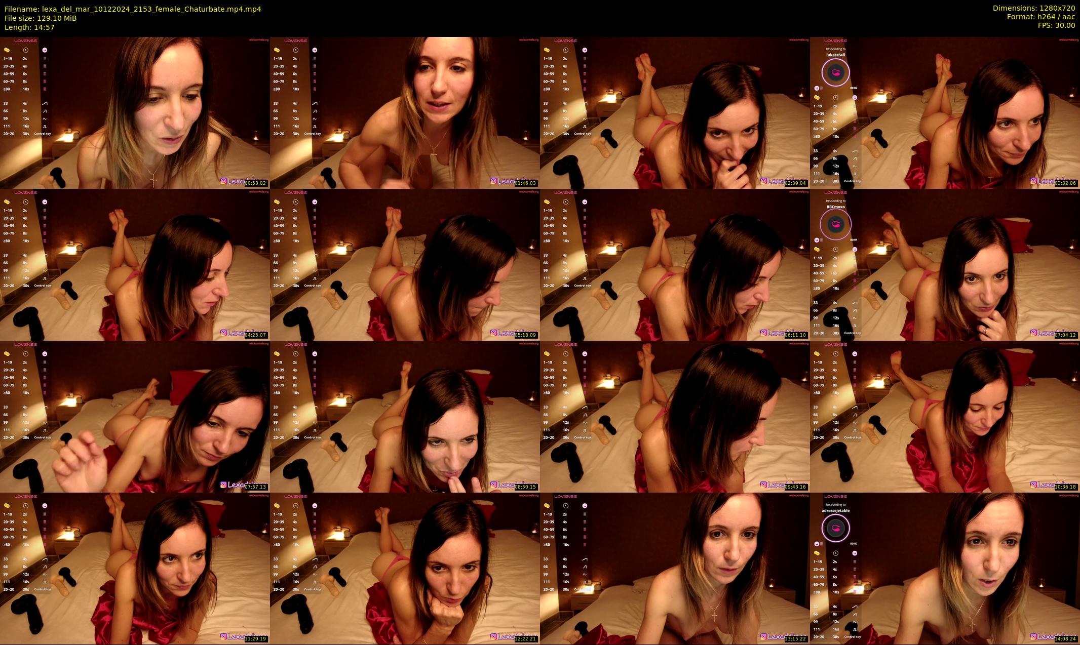 lexa_del_mar — 15 minute Chaturbate female cam show recording, 720p, Dec 10, 2024