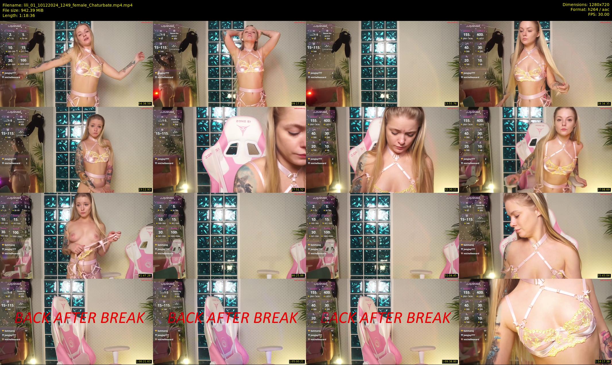 lili_01 — 79 minute Chaturbate female cam show recording, 720p, Dec 10, 2024