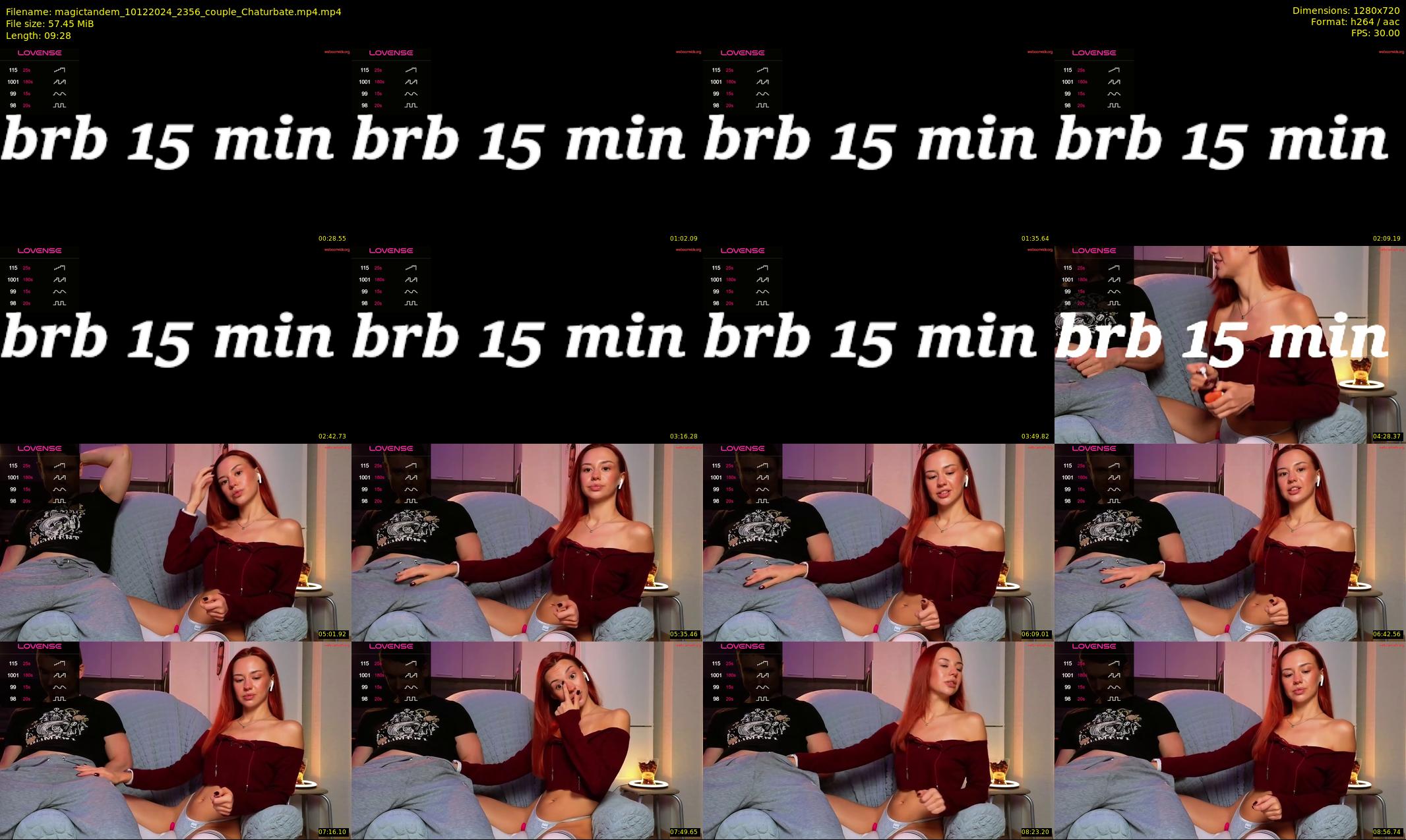 magictandem — 10 minute Chaturbate couple cam show recording, 720p, Dec 10, 2024