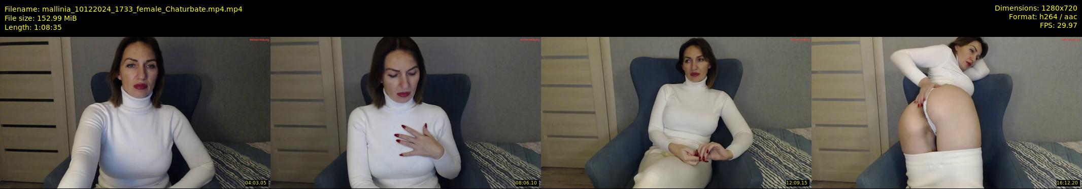 mallinia — 69 minute Chaturbate female cam show recording, 720p, Dec 10, 2024