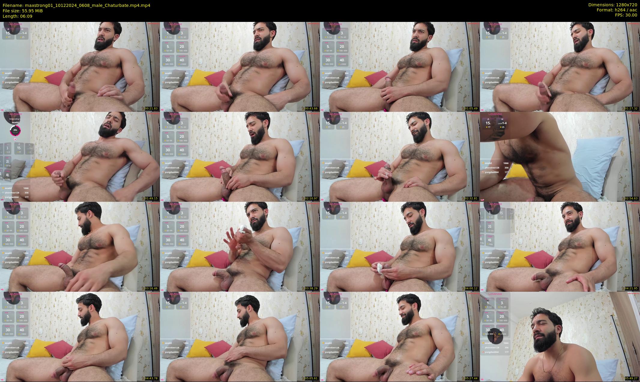maxstrong01 — 7 minute Chaturbate male cam show recording, 720p, Dec 10, 2024