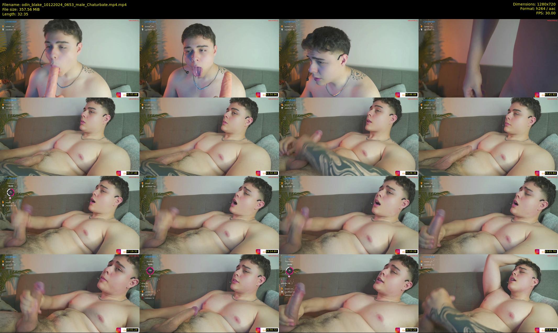 odin_blake — 33 minute Chaturbate male cam show recording, 720p, Dec 10, 2024