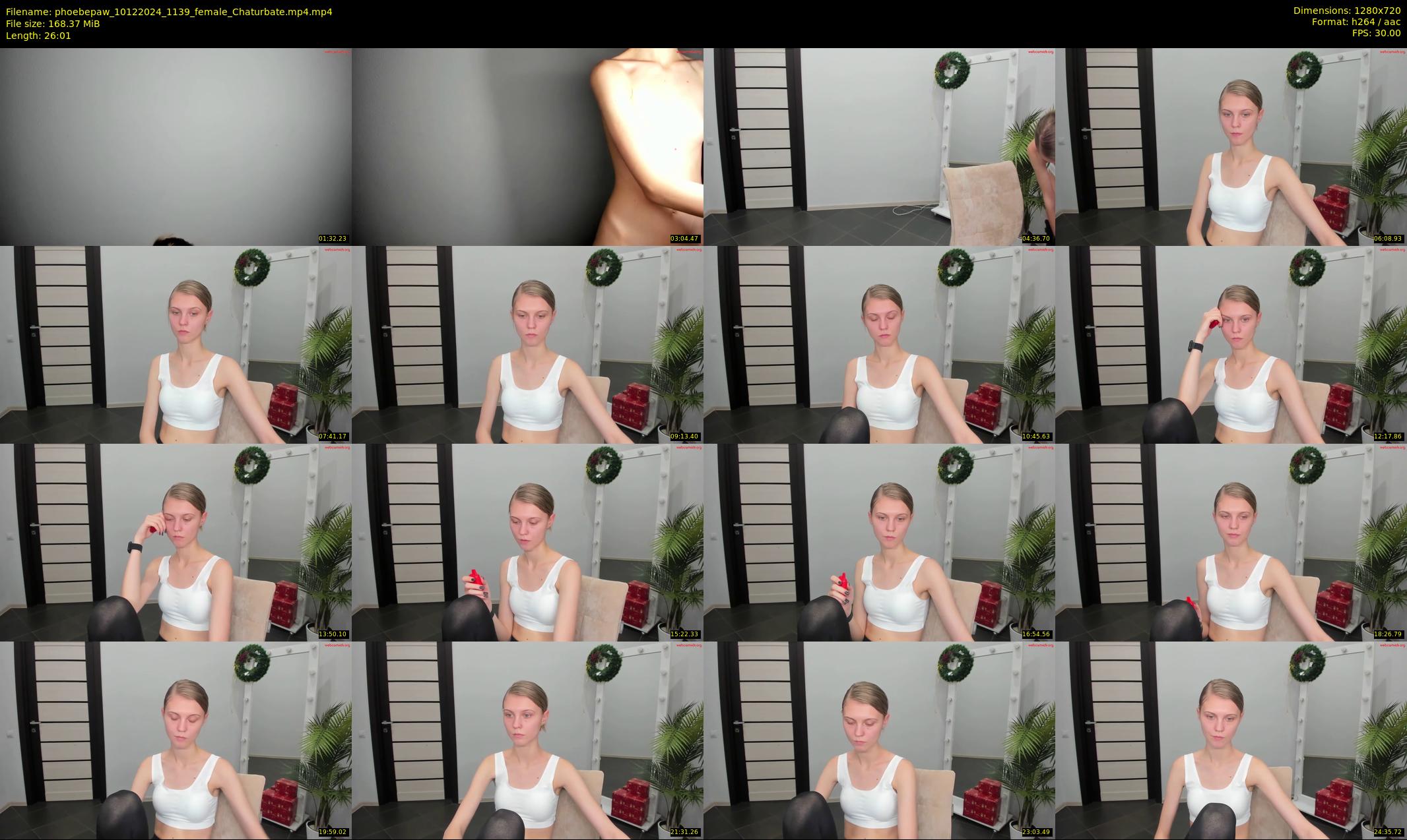 phoebepaw — 27 minute Chaturbate female cam show recording, 720p, Dec 10, 2024