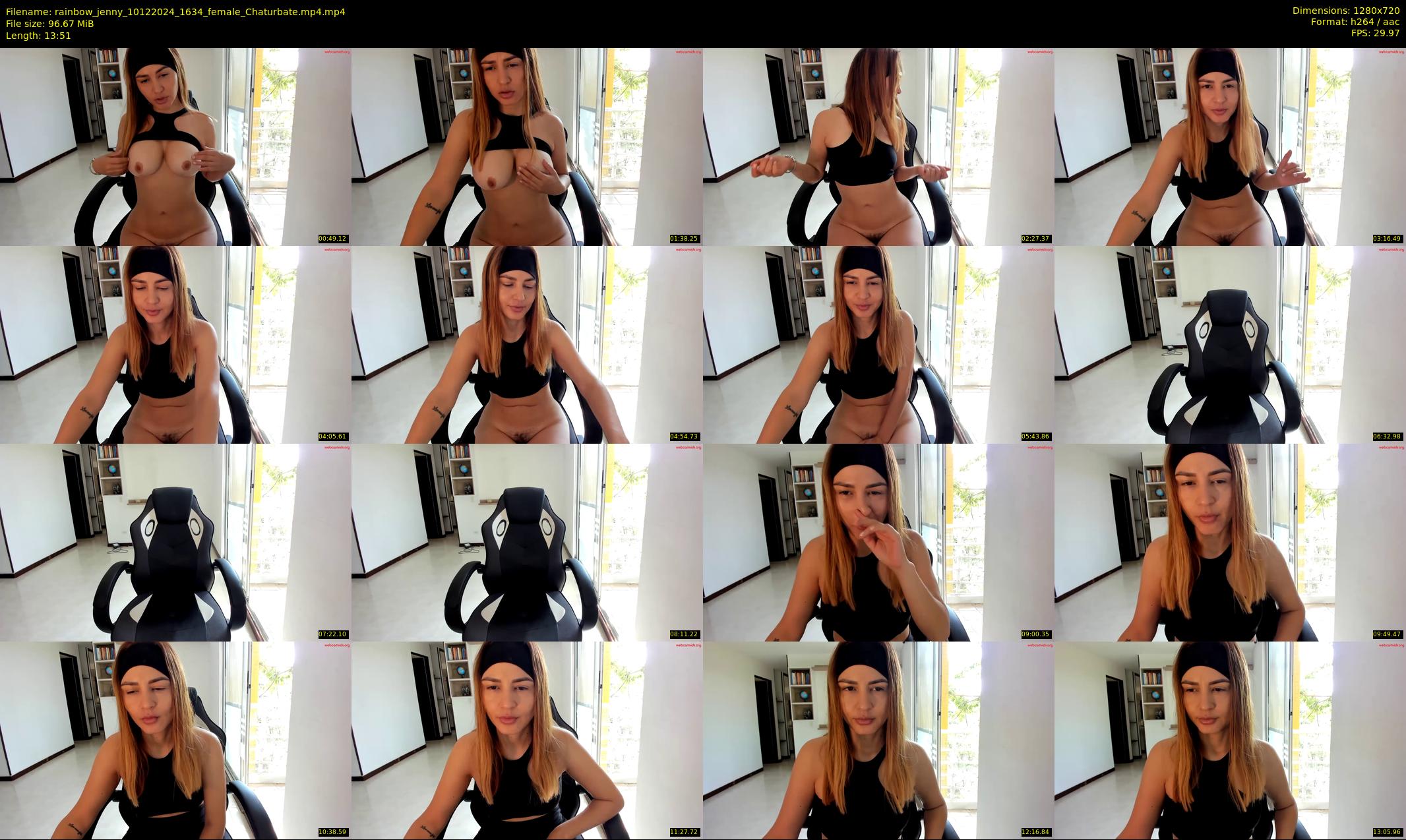 rainbow_jenny — 14 minute Chaturbate female cam show recording, 720p, Dec 10, 2024