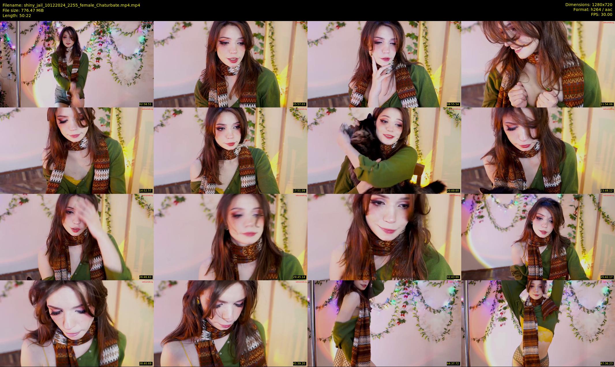 shiny_jail — 51 minute Chaturbate female cam show recording, 720p, Dec 10, 2024