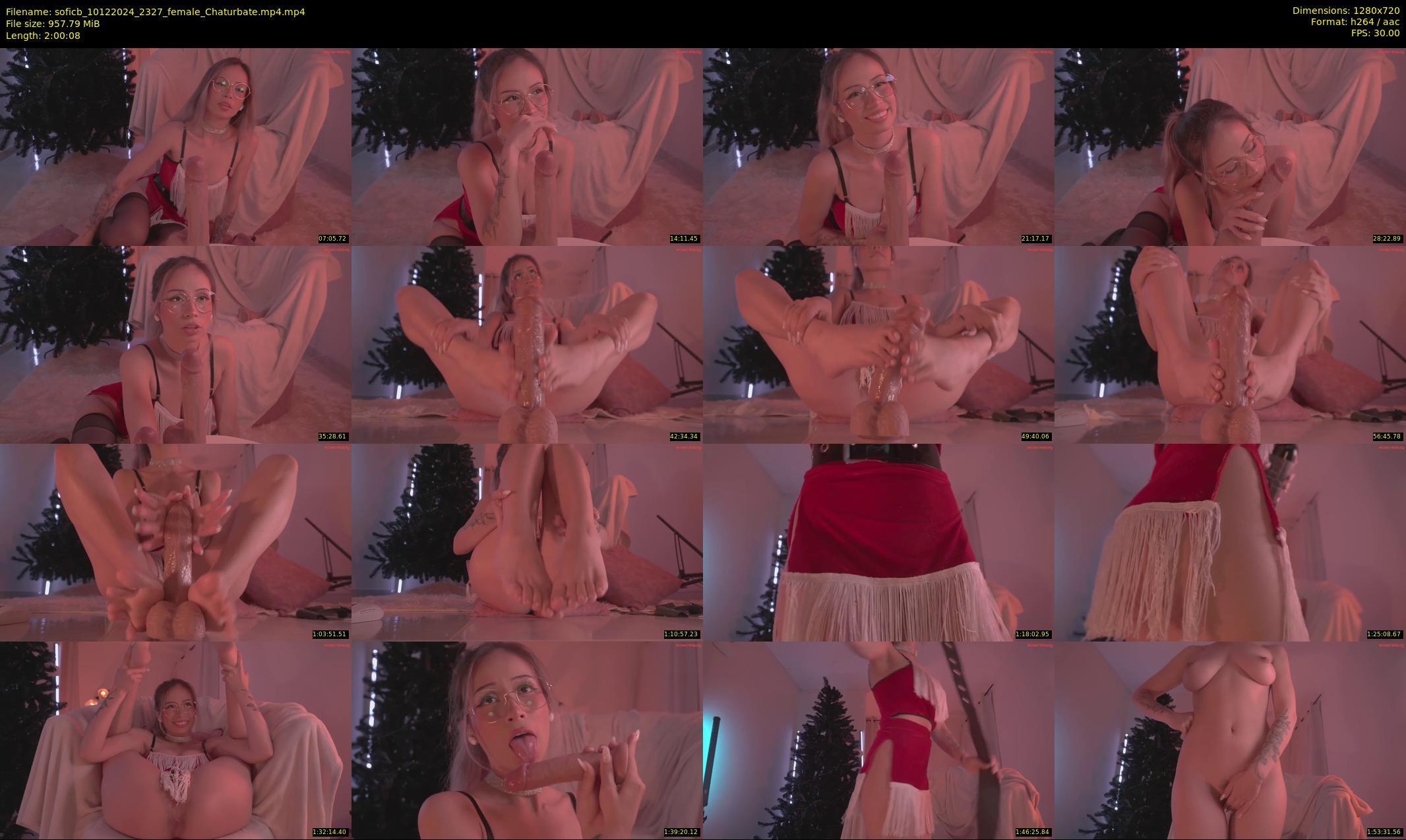 soficb — 121 minute Chaturbate female cam show recording, 720p, Dec 10, 2024