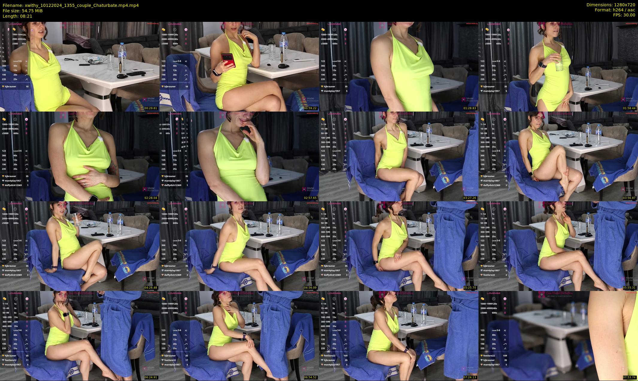 xwithy — 9 minute Chaturbate female cam show recording, 720p, Dec 10, 2024