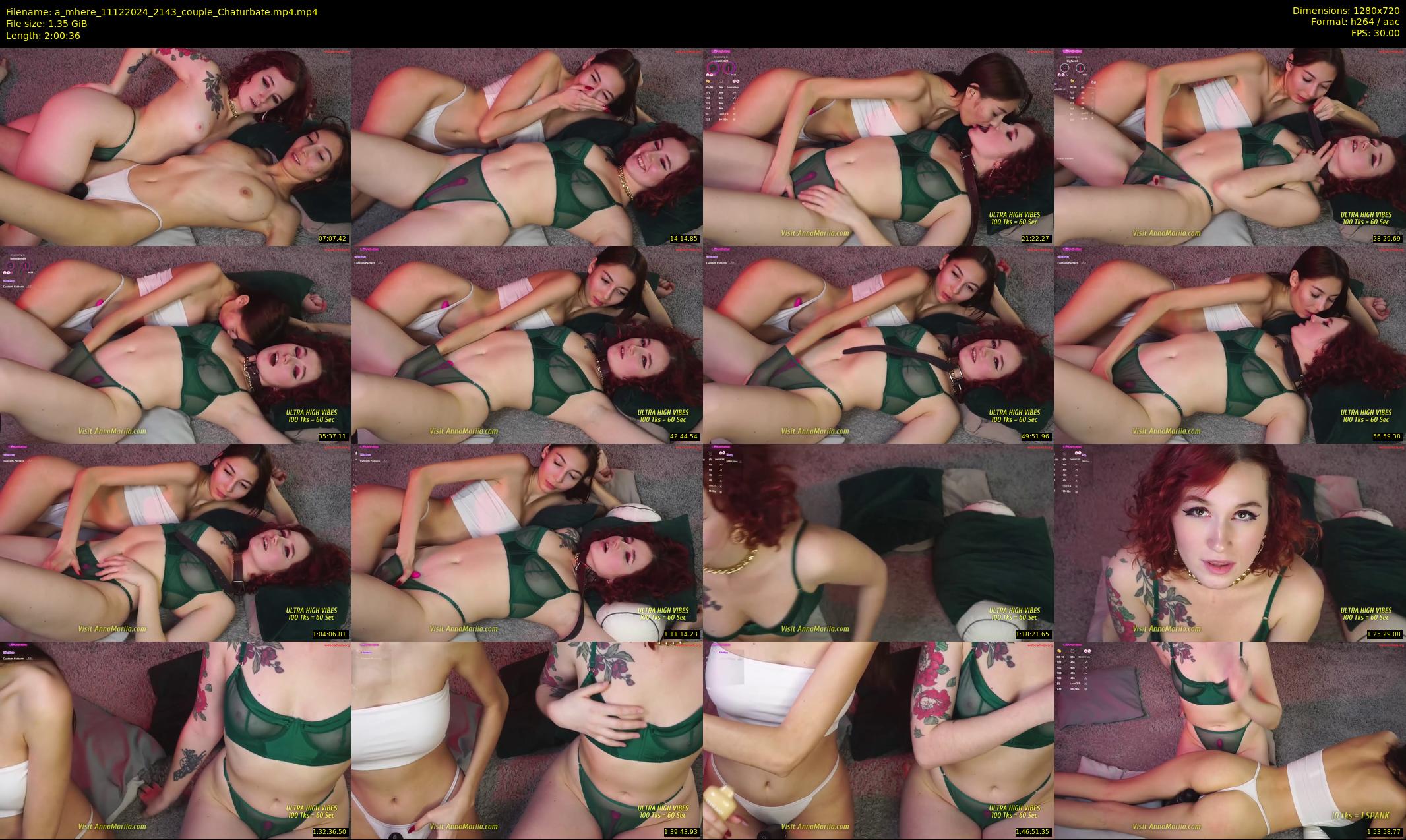 a_mhere — 121 minute Chaturbate couple cam show recording, 720p, Dec 11, 2024