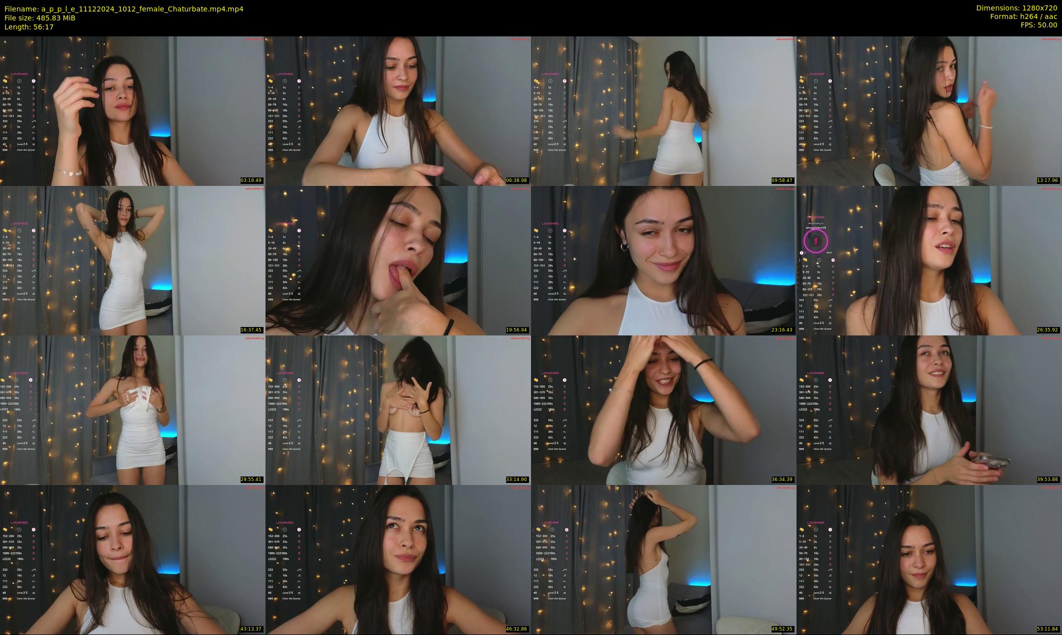 a_p_p_l_e — 57 minute Chaturbate female cam show recording, 720p, Dec 11, 2024