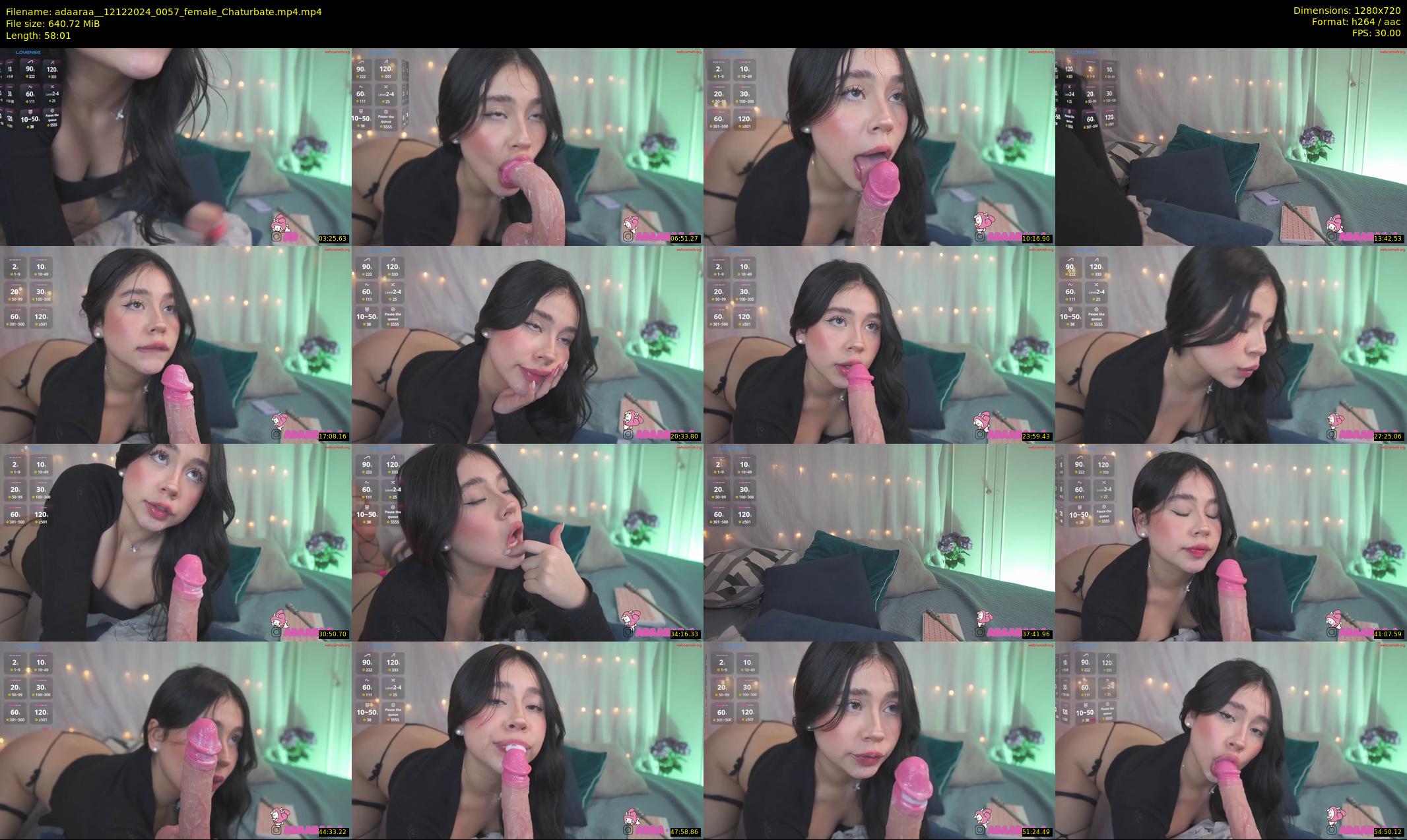 adaaraa_ — 59 minute Chaturbate female cam show recording, 720p, Dec 12, 2024