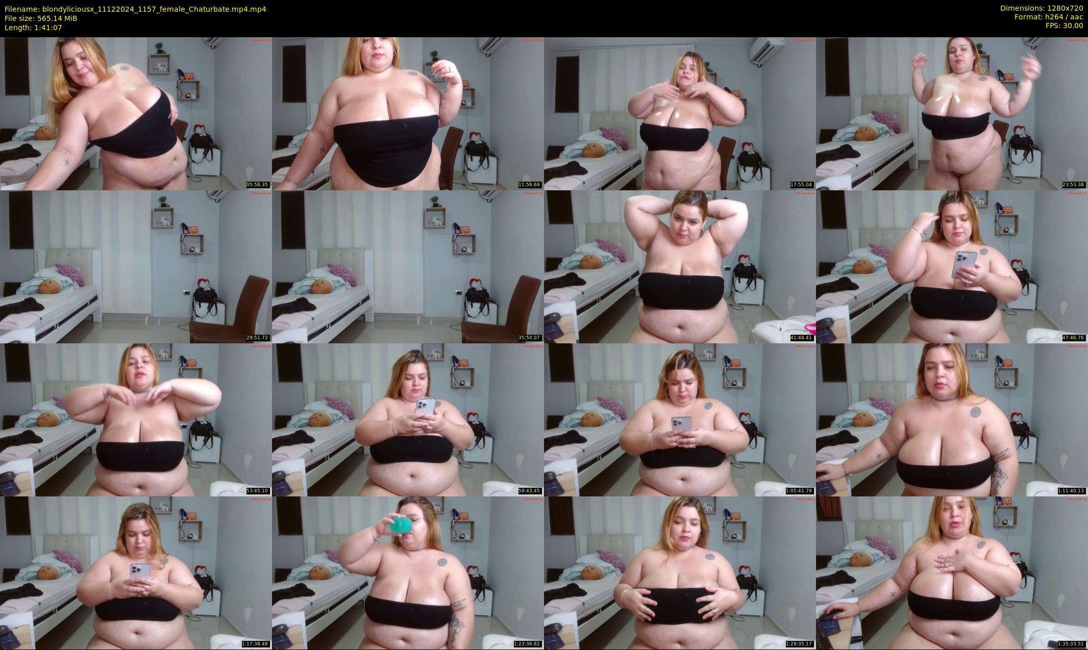 blondyliciousx — 102 minute Chaturbate female cam show recording, 720p, Dec 11, 2024