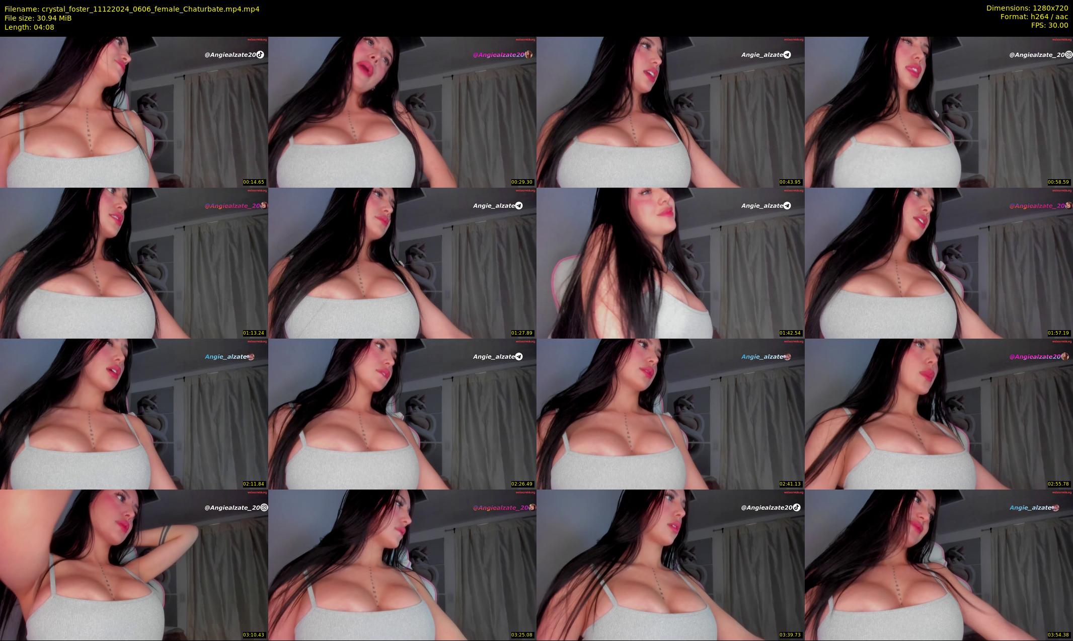 crystal_foster — 5 minute Chaturbate female cam show recording, 720p, Dec 11, 2024